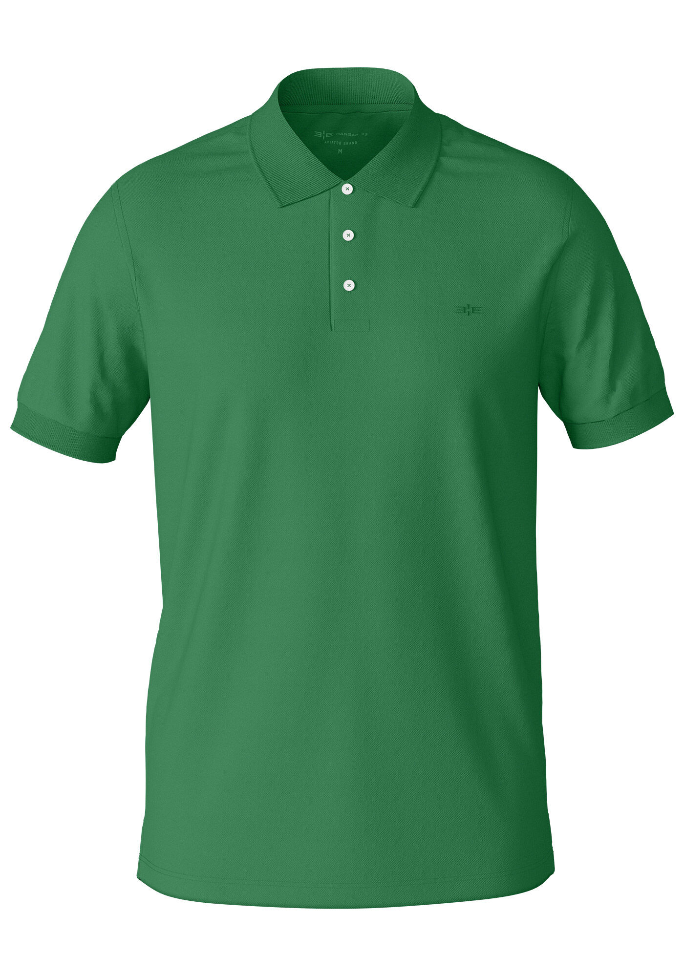 Camisa Polo De Mangas Curtas Colors Em Malha Mercerizada, VERDE GREEN NATURE, large.