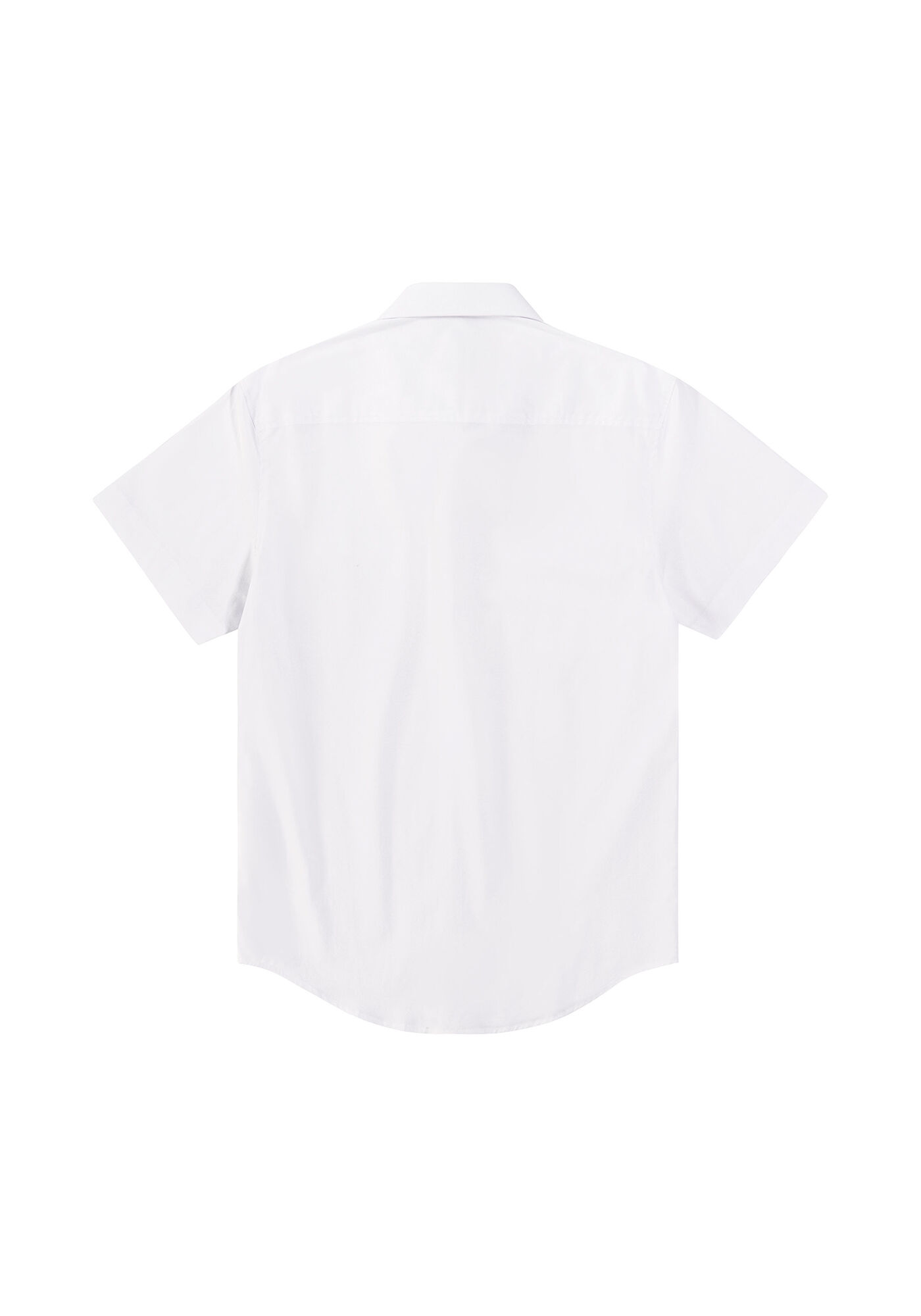 Camisa Slim Fit em Tecido, BRANCO, large.