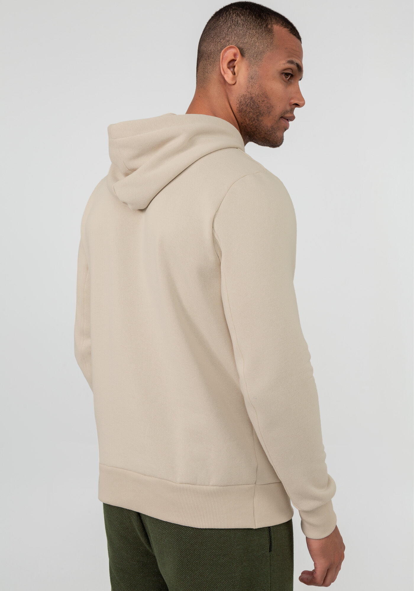 Blus&atilde;o Masculino em Moletom Tal Pai Tal Filho, BEGE SYSTEM, large.