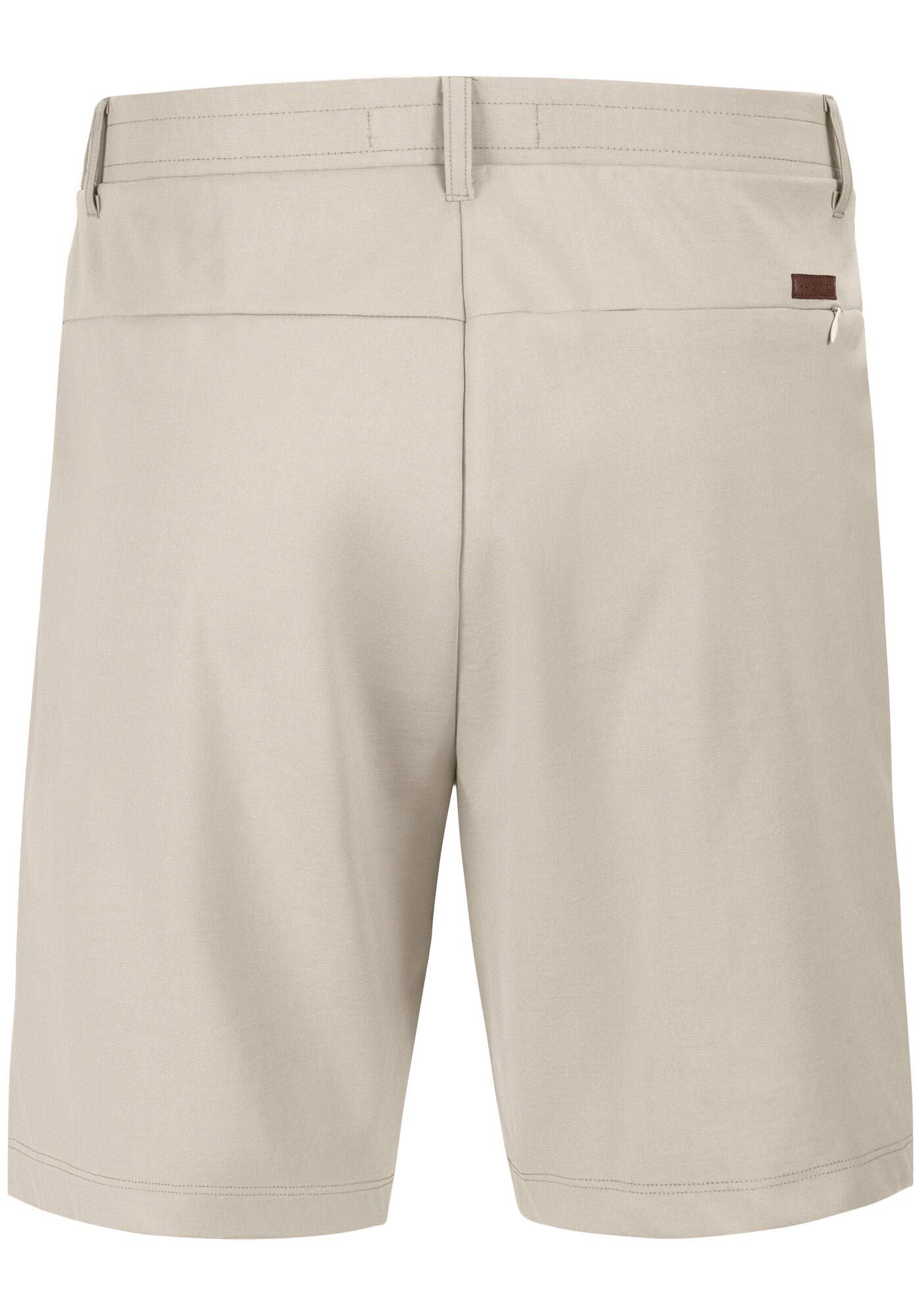 Shorts Masculino em Malha Premium Alfaiataria, BEGE RUSSET, large.