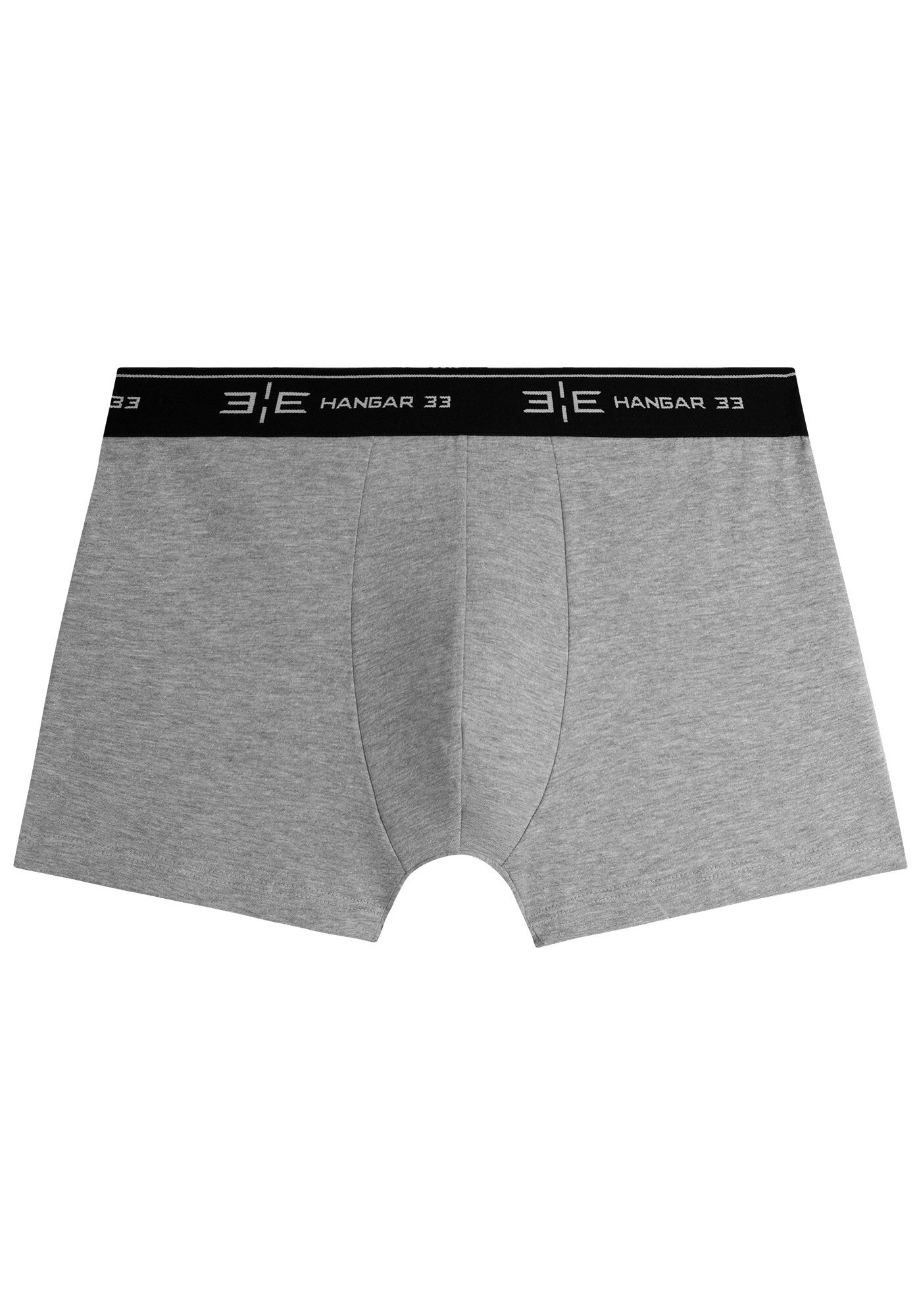 Cueca Boxer Em Malha De Algod&atilde;o Com Elastano, MESCLA MEDIO, large.