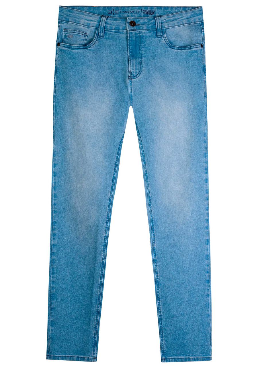 Calça Jeans Masculina Slim Estonada com Elastano, JEANS. Calça Jeans Masculina Slim Estonada com Elastano, JEANS, large.