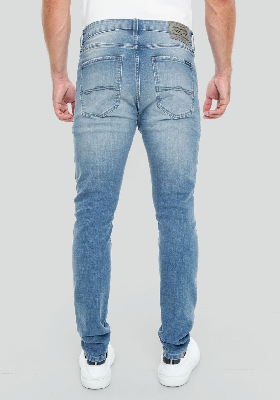 Calça Jeans Masculina Skinny Clima Control, JEANS, large.