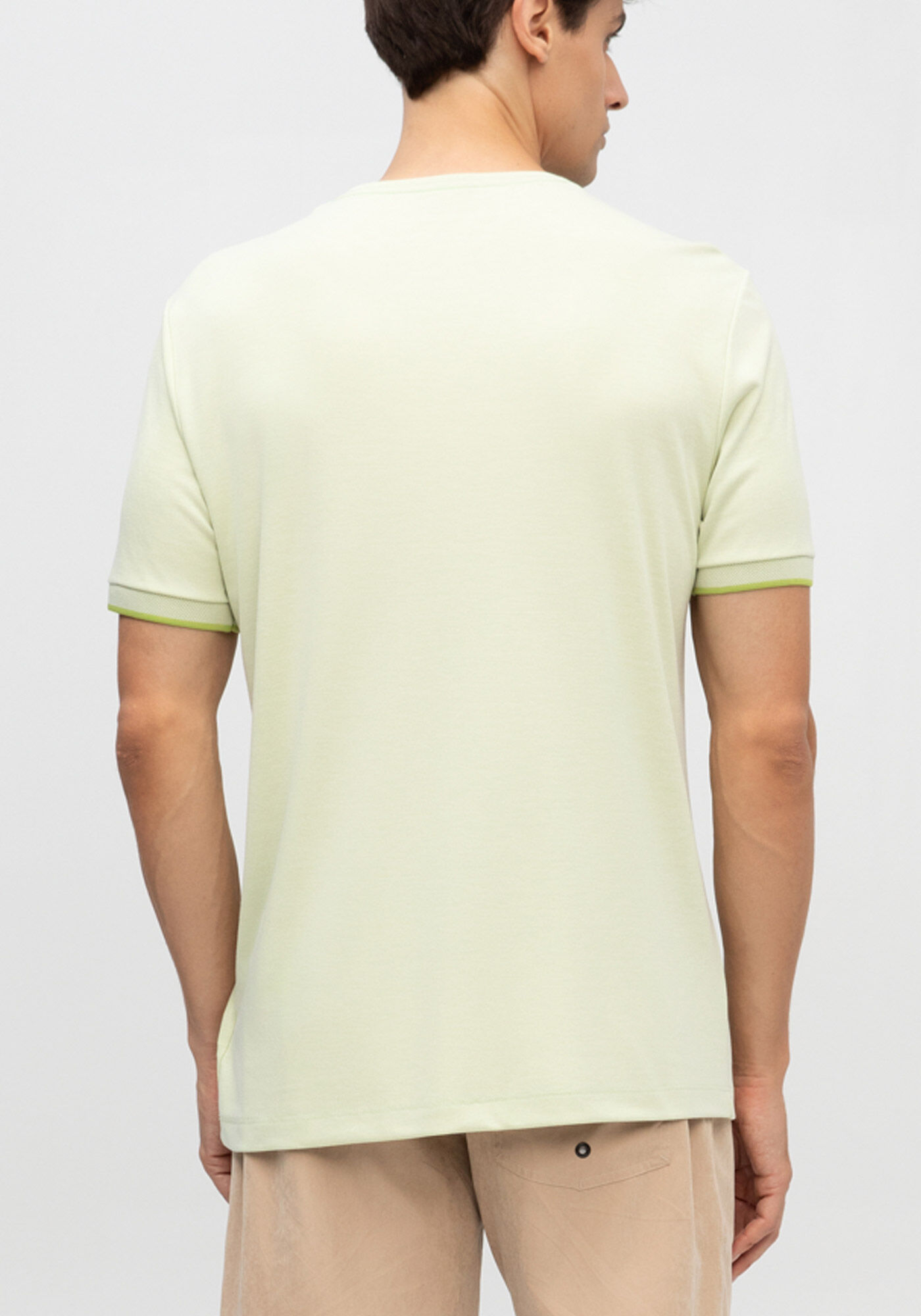 Camiseta Masculina em Malha Modal Premium, VERDE ARAMODU, large.