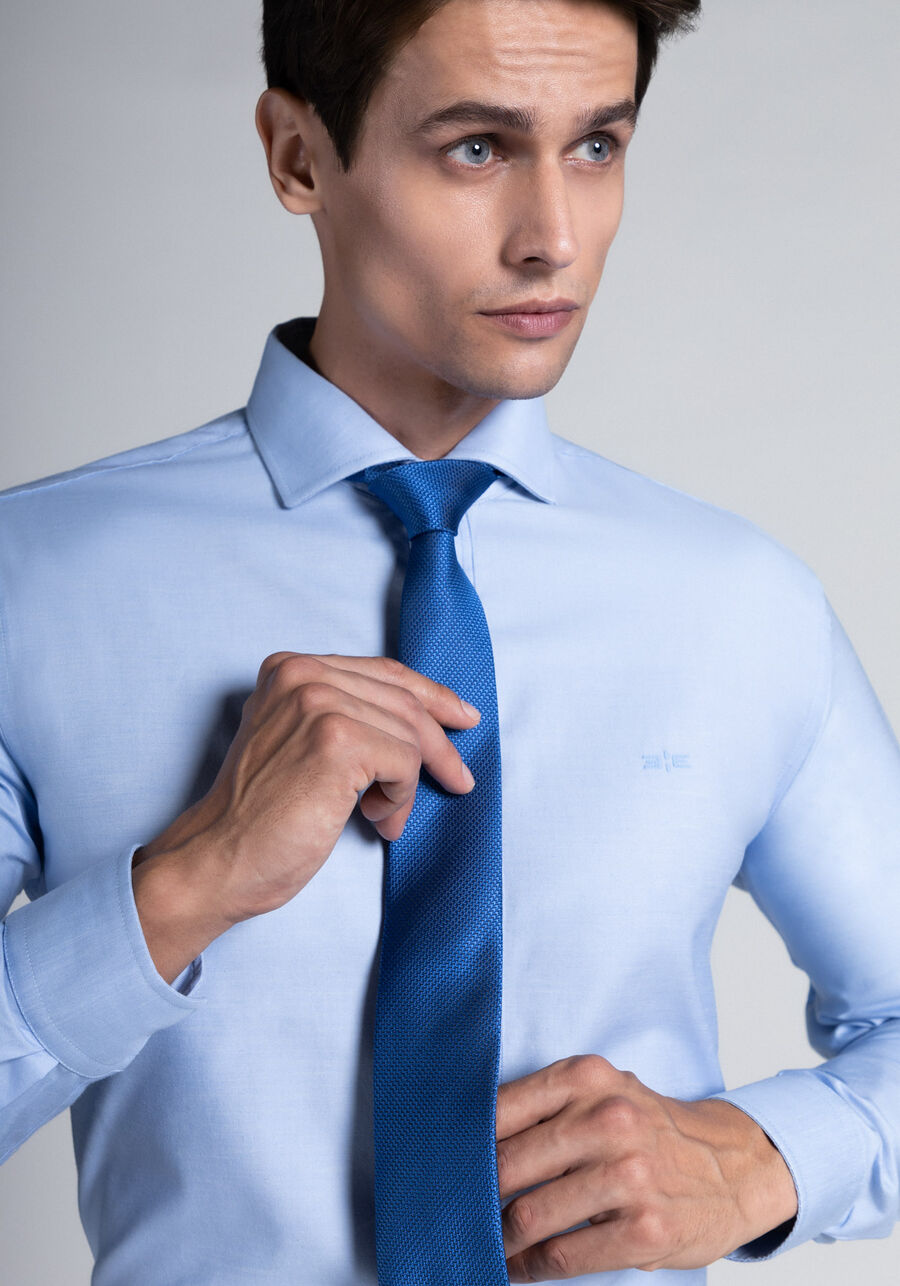 Gravata Tradicional, AZUL CARBONO. Gravata Tradicional, AZUL CARBONO, large.