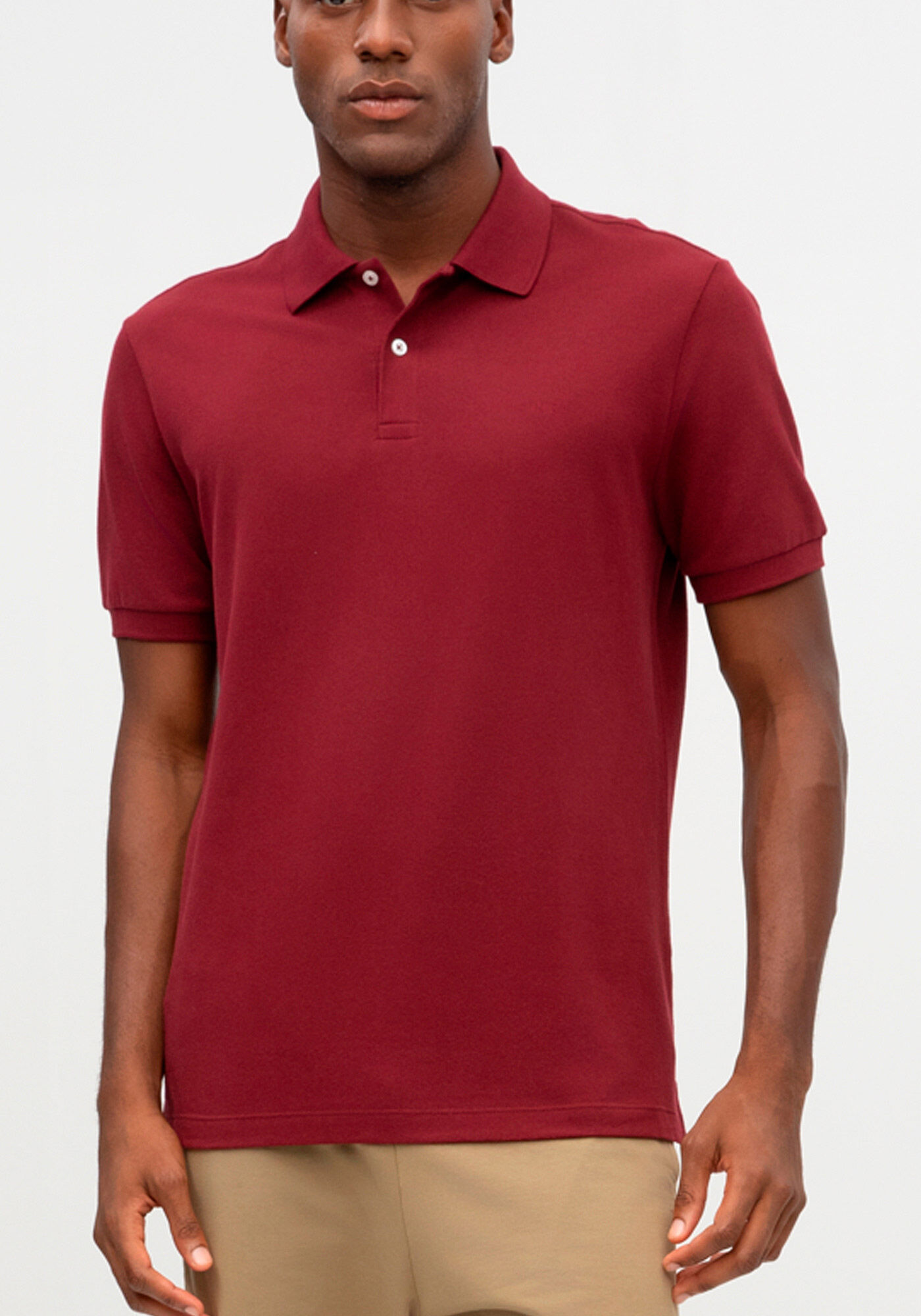 Camisa color bordo on sale