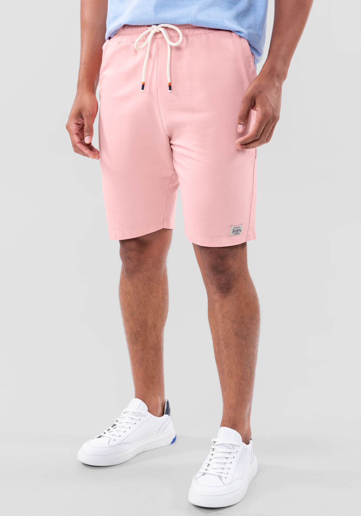 Bermuda moletom rosa clearance