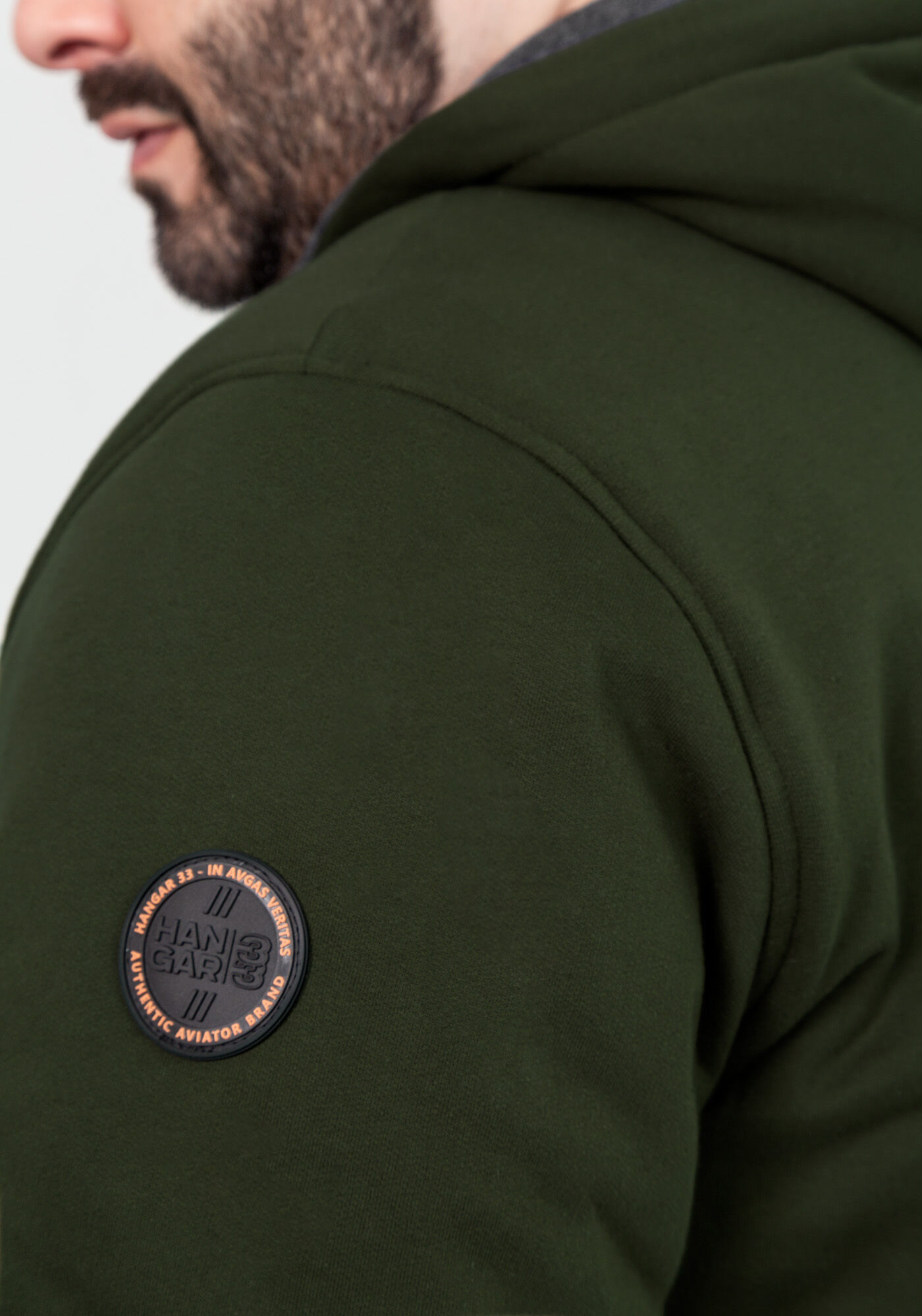 Jaqueta Masculina com Manta T&eacute;rmica Big & Tall, VERDE ROBUST, large.