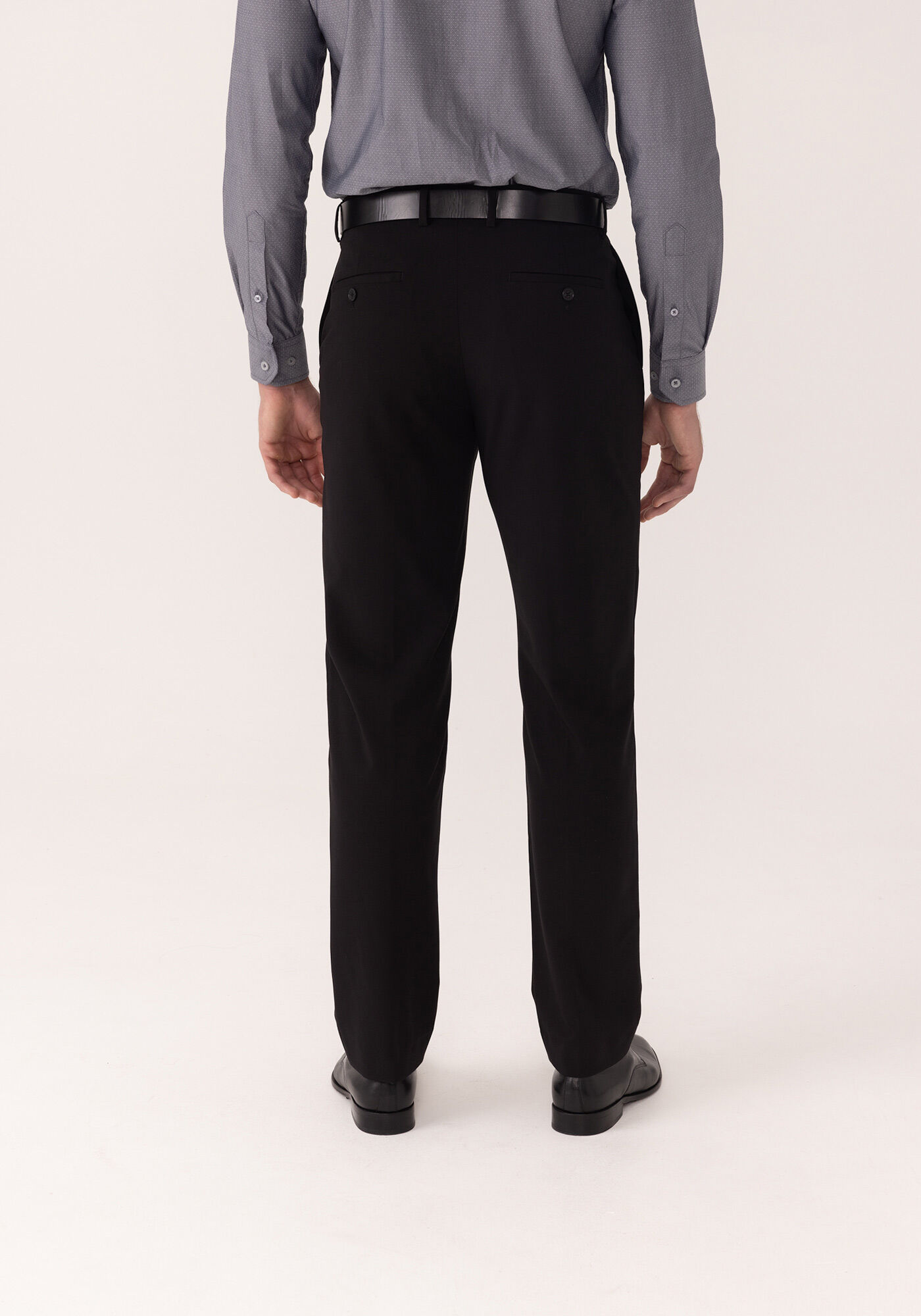 Cal&ccedil;a Masculina Com Passantes E Bolsos Funcionais, PRETO REATIVO, large.