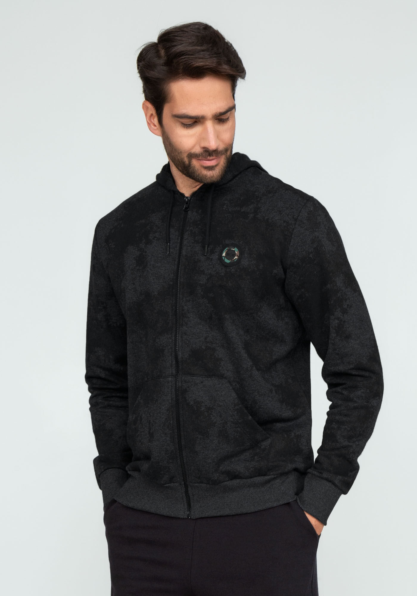 Jaqueta store camuflada renner