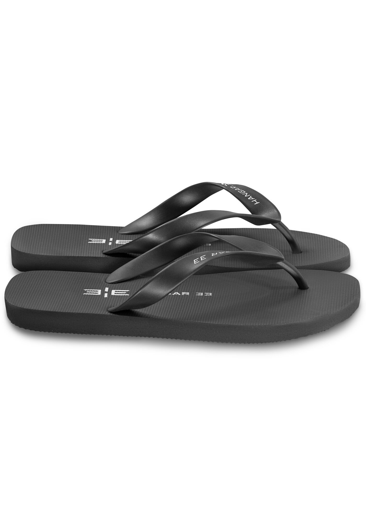 Chinelo Masculino de Borracha Hangar 33, PRETO REATIVO, large.