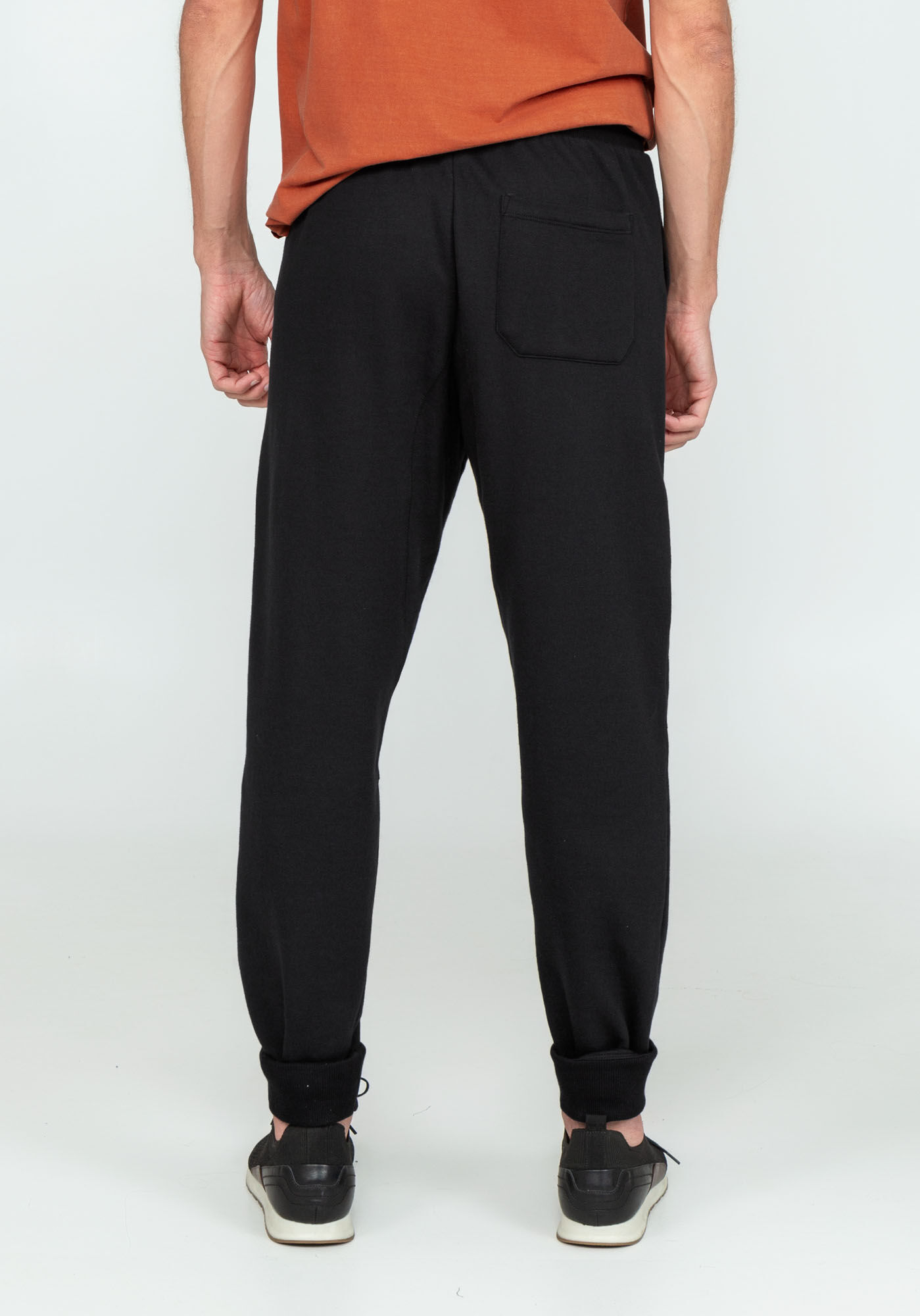 Cal&ccedil;a Slim em Moletom Tal Pai Tal Filho, PRETO REATIVO, large.