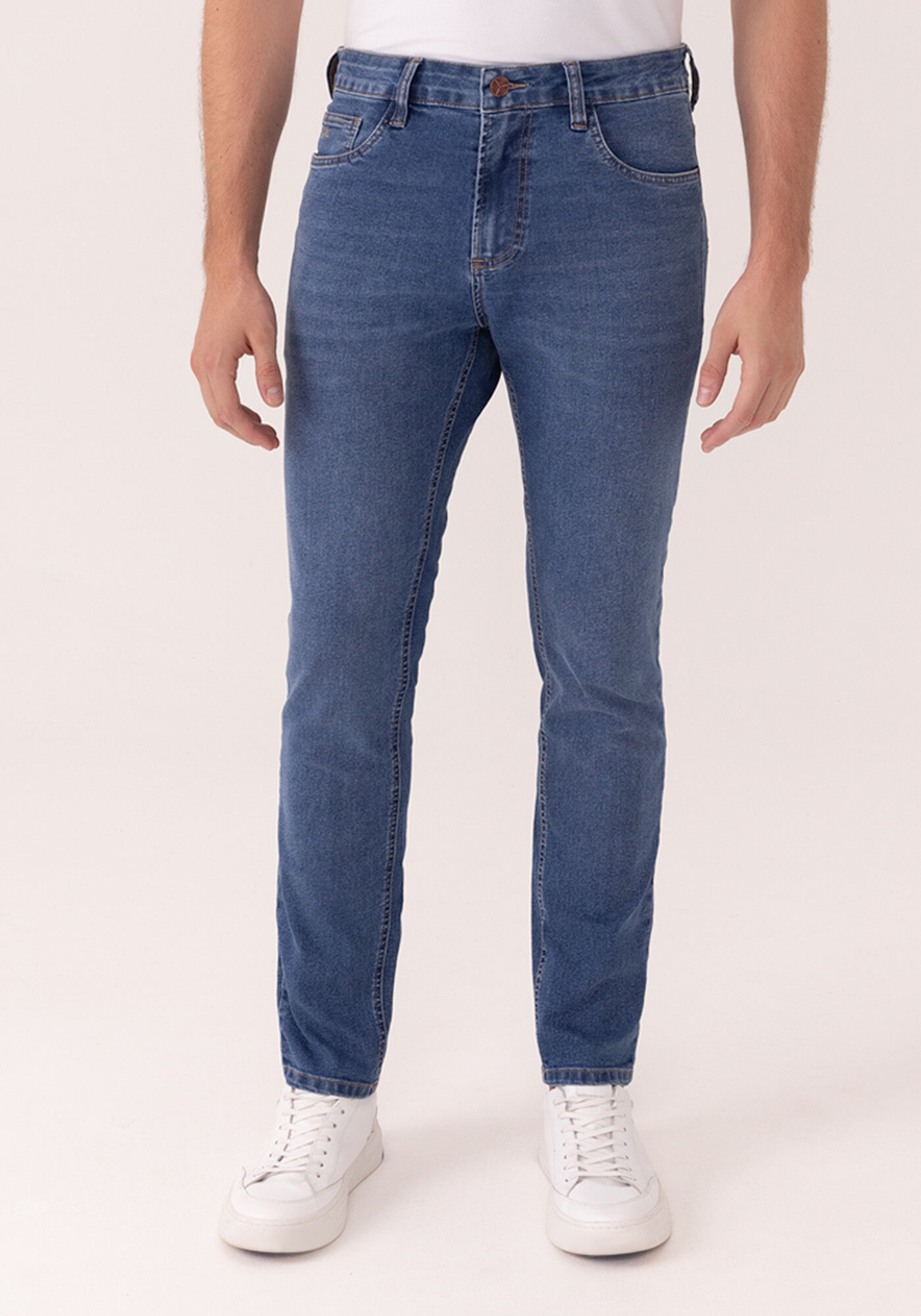 Cal&ccedil;a Skinny Turboh&eacute;lice Jeans Com Elastano, JEANS, large.