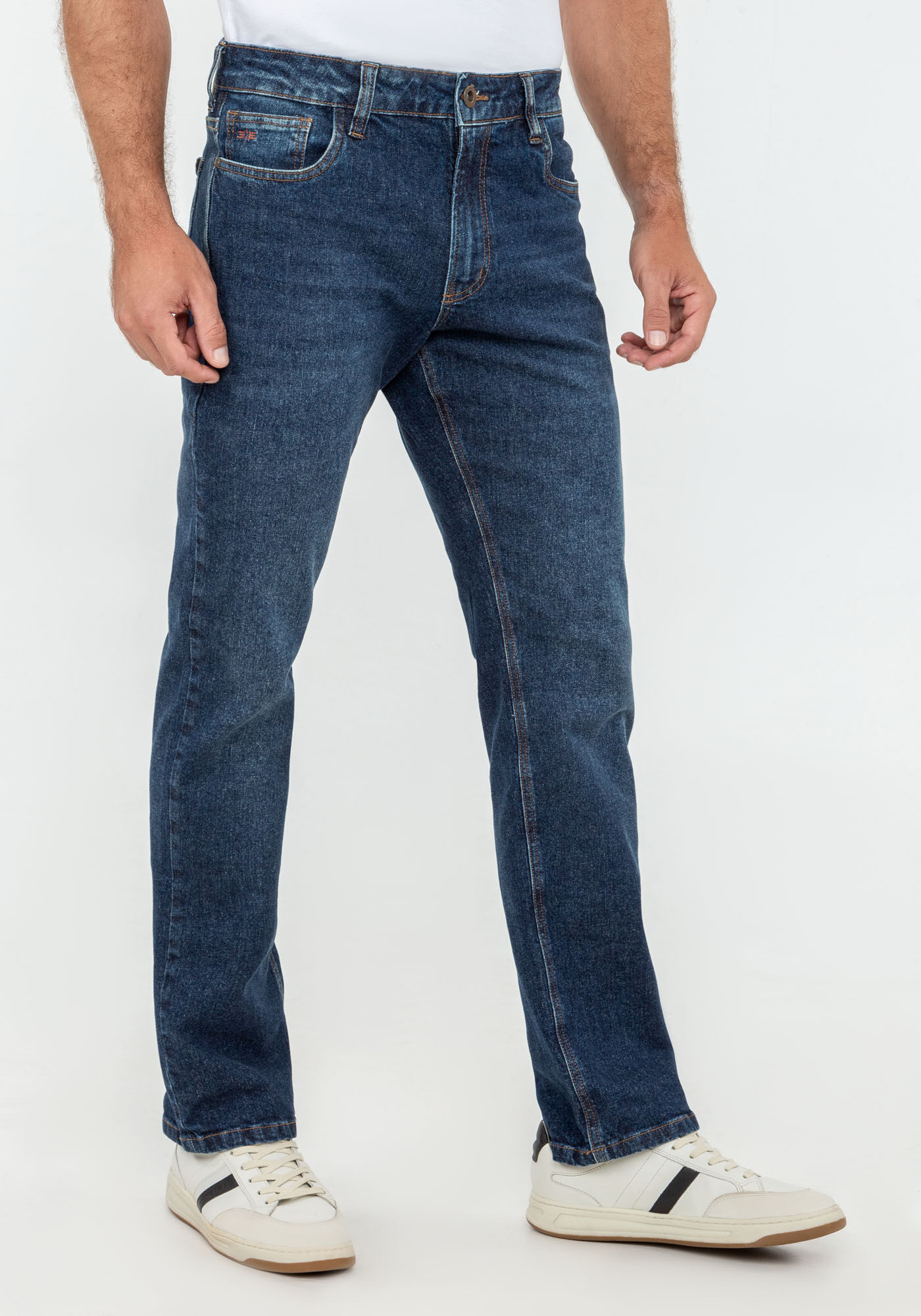 Cal a Jeans Masculina Reta com Elastano Hangar 33