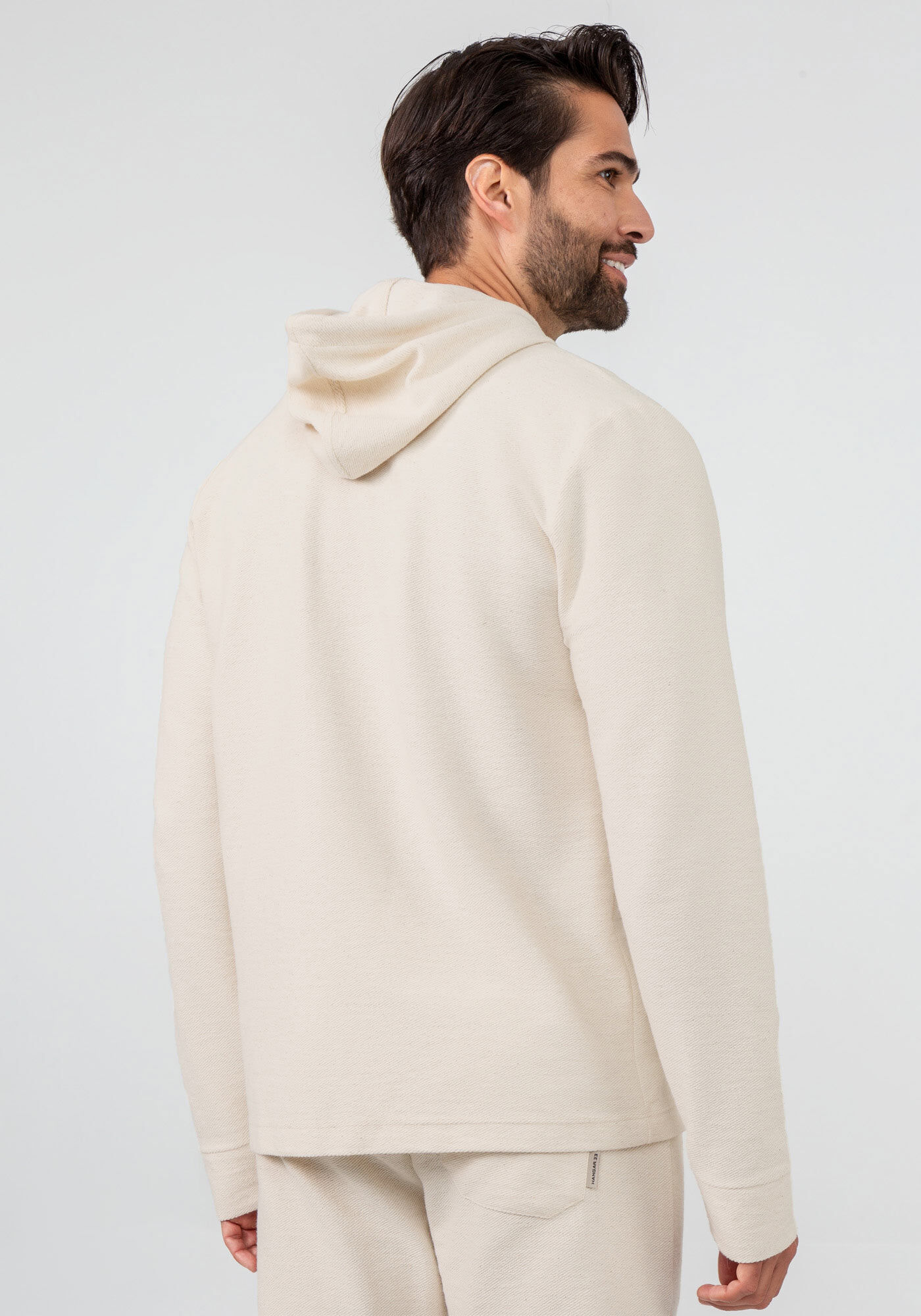 Camisa Masculina Manga Longa em Moletom Oversized Hangar 33