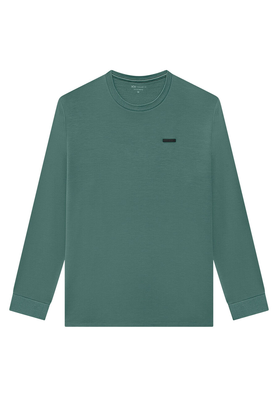 Blusão Masculino Big & Tal com Textura, VERDE LIVE. Blusão Masculino Big & Tal com Textura, VERDE LIVE, large.