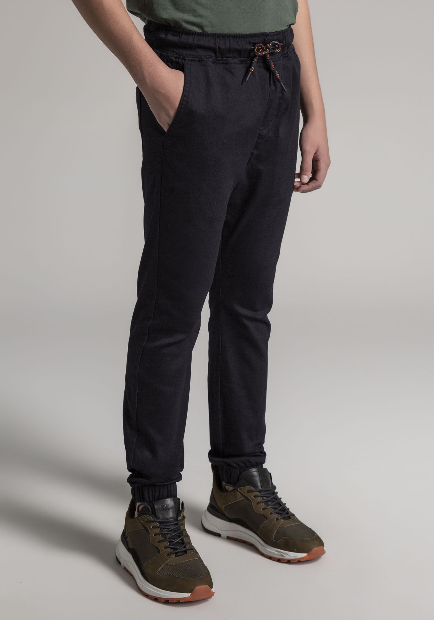 Cal&ccedil;a Sarja Juvenil Jogger N&atilde;o Desbota, PRETO REATIVO, large.