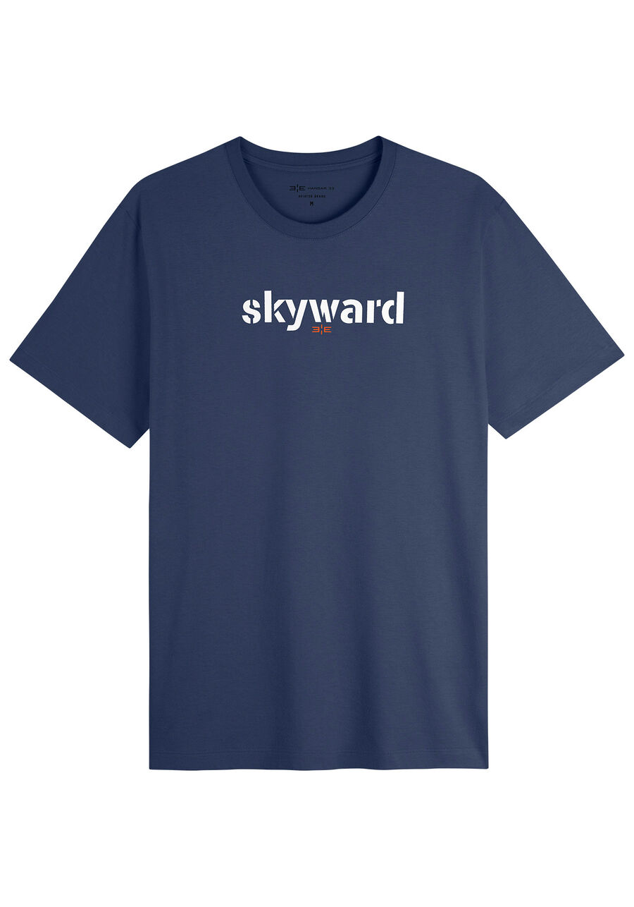 Camiseta Masculina em Malha Tal Pai Tal Filho, AZUL SEED. Camiseta Masculina em Malha Tal Pai Tal Filho, AZUL SEED, large.