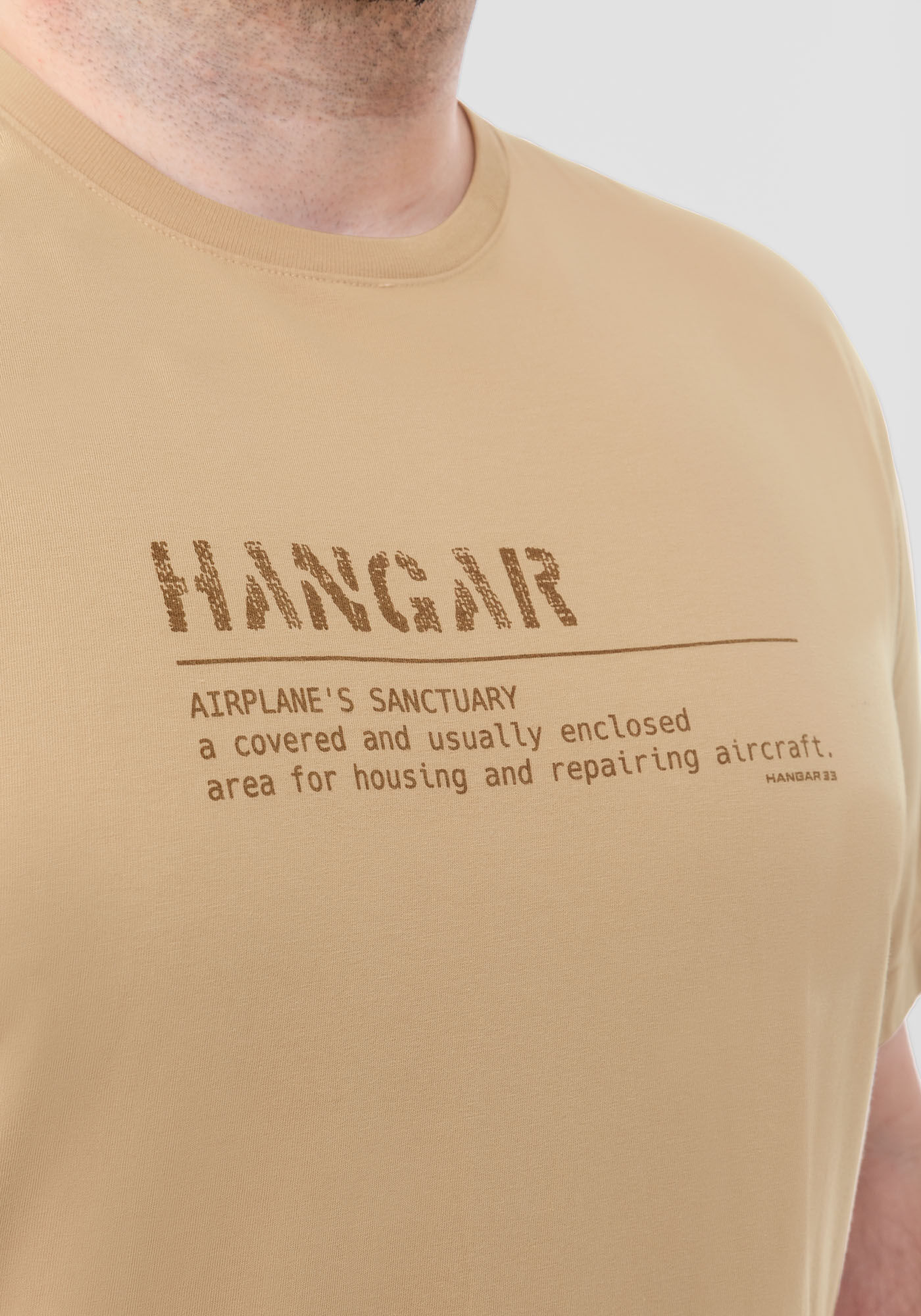 Camiseta Masculina Big & Tall em Malha Leve | Hangar 33