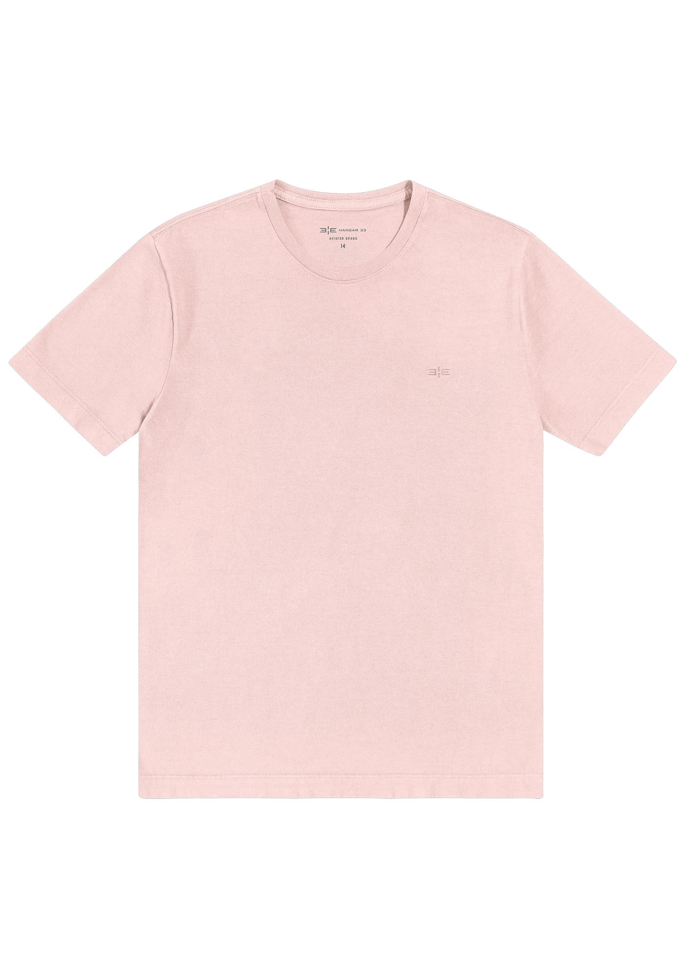 Camiseta Juvenil em Malha Leve B&aacute;sica, 3578 ROSA, large.