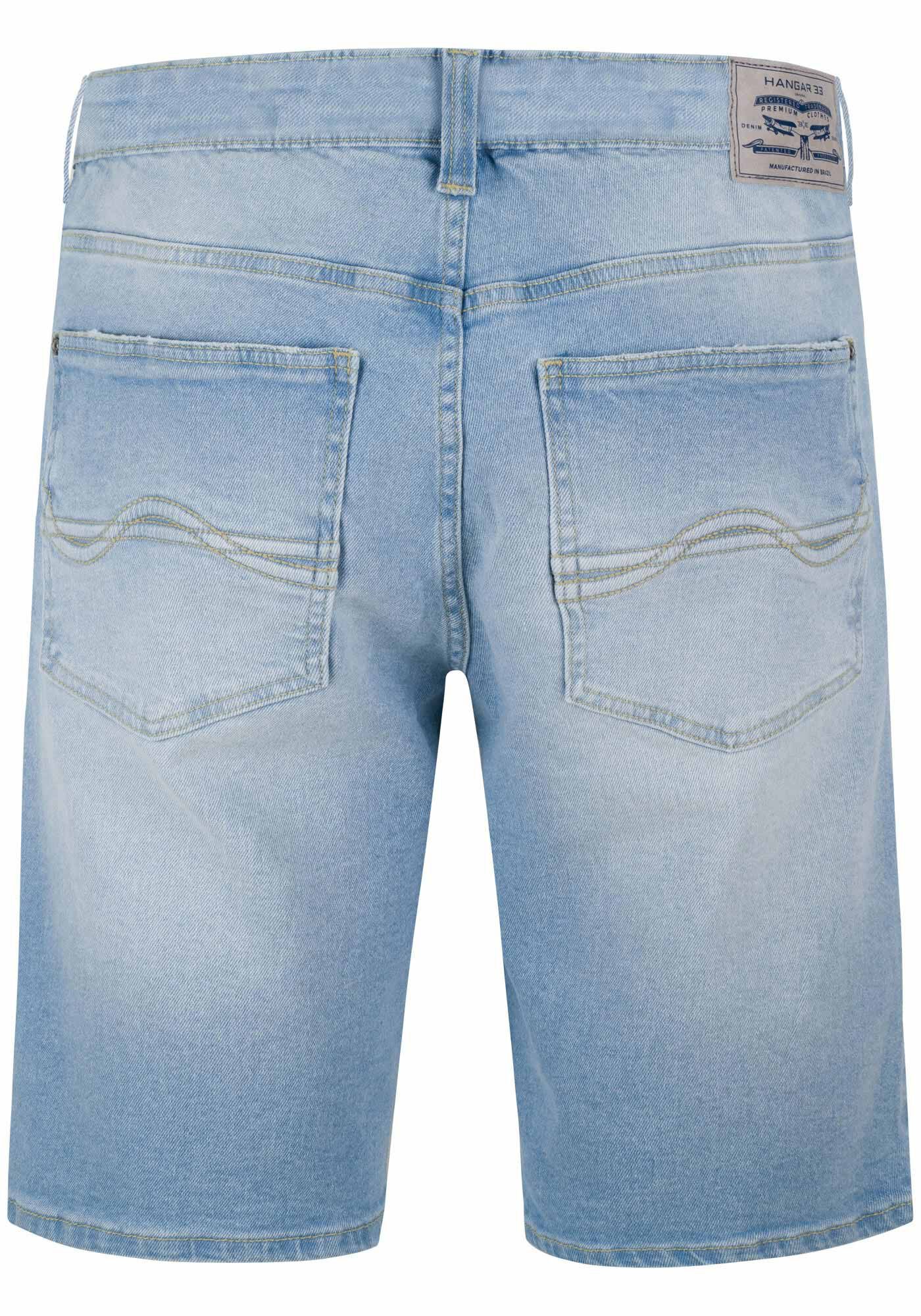 Bermuda Jeans Com Elastano, JEANS, large.