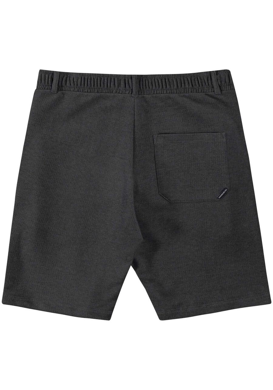 Bermuda Masculina Reta em Moletom Tal pai Tal Filho, PRETO REATIVO. Bermuda Masculina Reta em Moletom Tal pai Tal Filho, PRETO REATIVO, large.