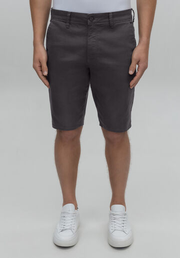 Bermuda Sarja Masculina Reta Não Desbota, CINZA NOTI. Bermuda Sarja Masculina Reta Não Desbota, CINZA NOTI, large.
