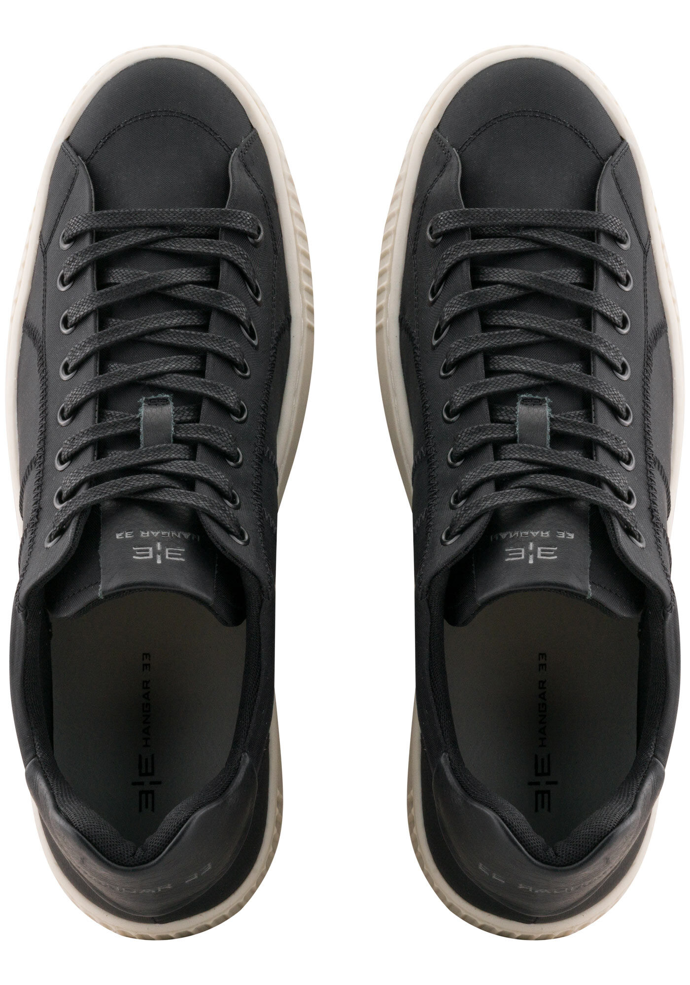 T&ecirc;nis Masculino Casual Preto com Cadar&ccedil;o, PRETO REATIVO, large.