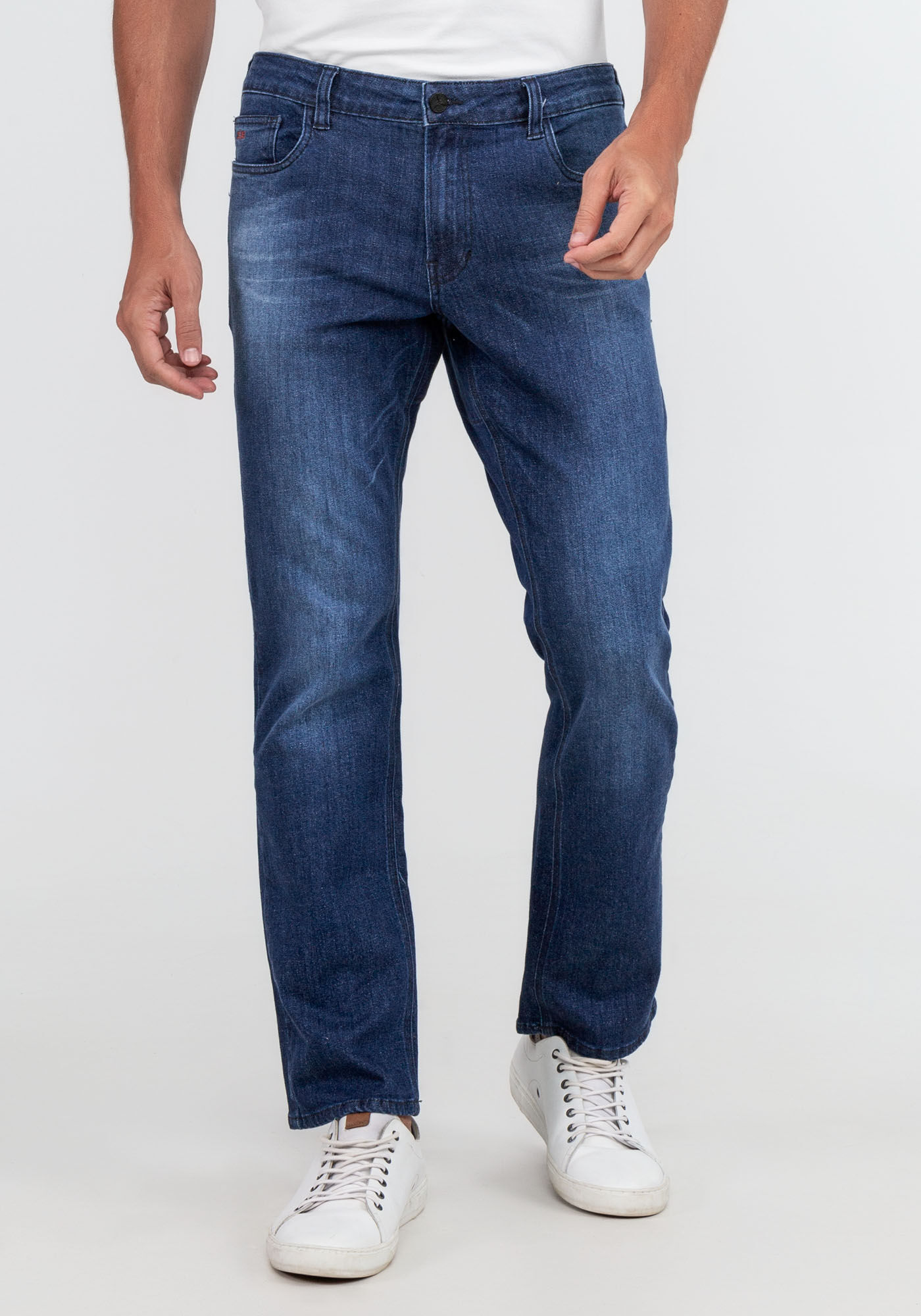 Calça best sale masculina reta