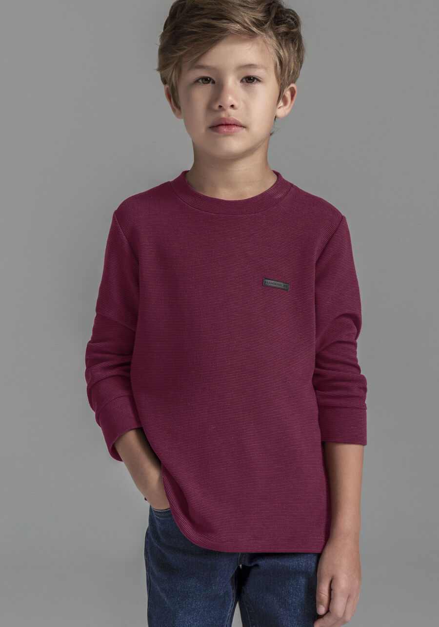 Blusão Infantil Tal Pai Tal Filho, BORDO WITCH. Blusão Infantil Tal Pai Tal Filho, BORDO WITCH, large.