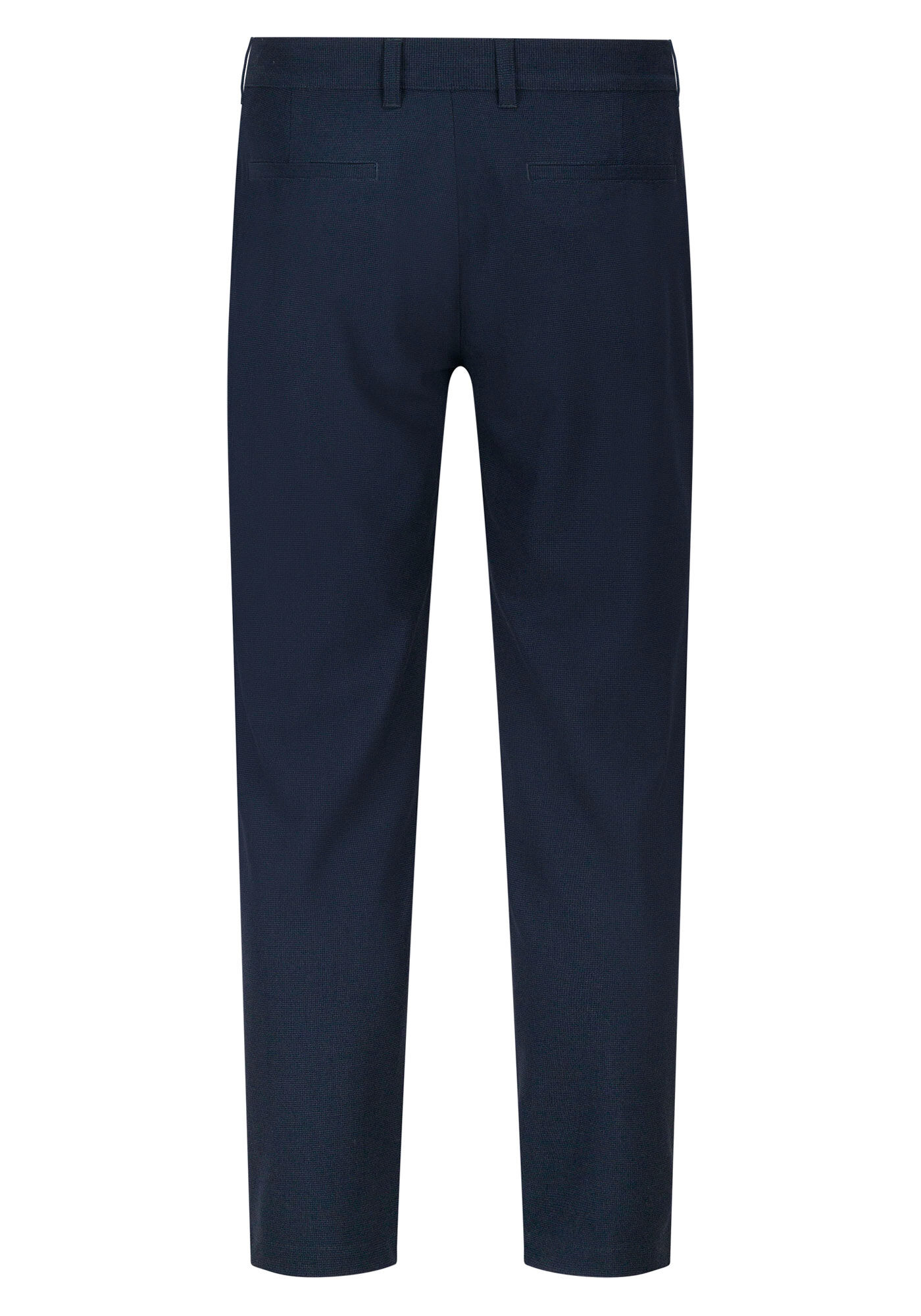 Cal&ccedil;a Com Bolsos Em Tecido Plano Com Elastano, MARINHO IMPERIO, large.