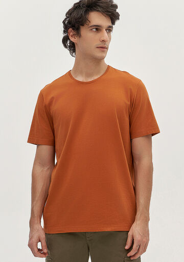 Camiseta Masculina Color Tal Pai Tal Filho, MARROM CUMARU. Camiseta Masculina Color Tal Pai Tal Filho, MARROM CUMARU, large.
