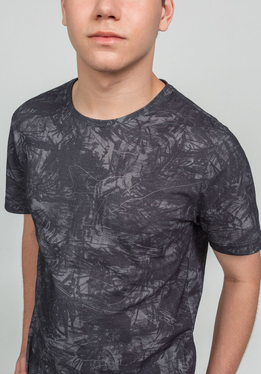 Camiseta Estampada em Malha Juvenil, CAMISETA MEIA MALHA. Camiseta Estampada em Malha Juvenil, CAMISETA MEIA MALHA, large.