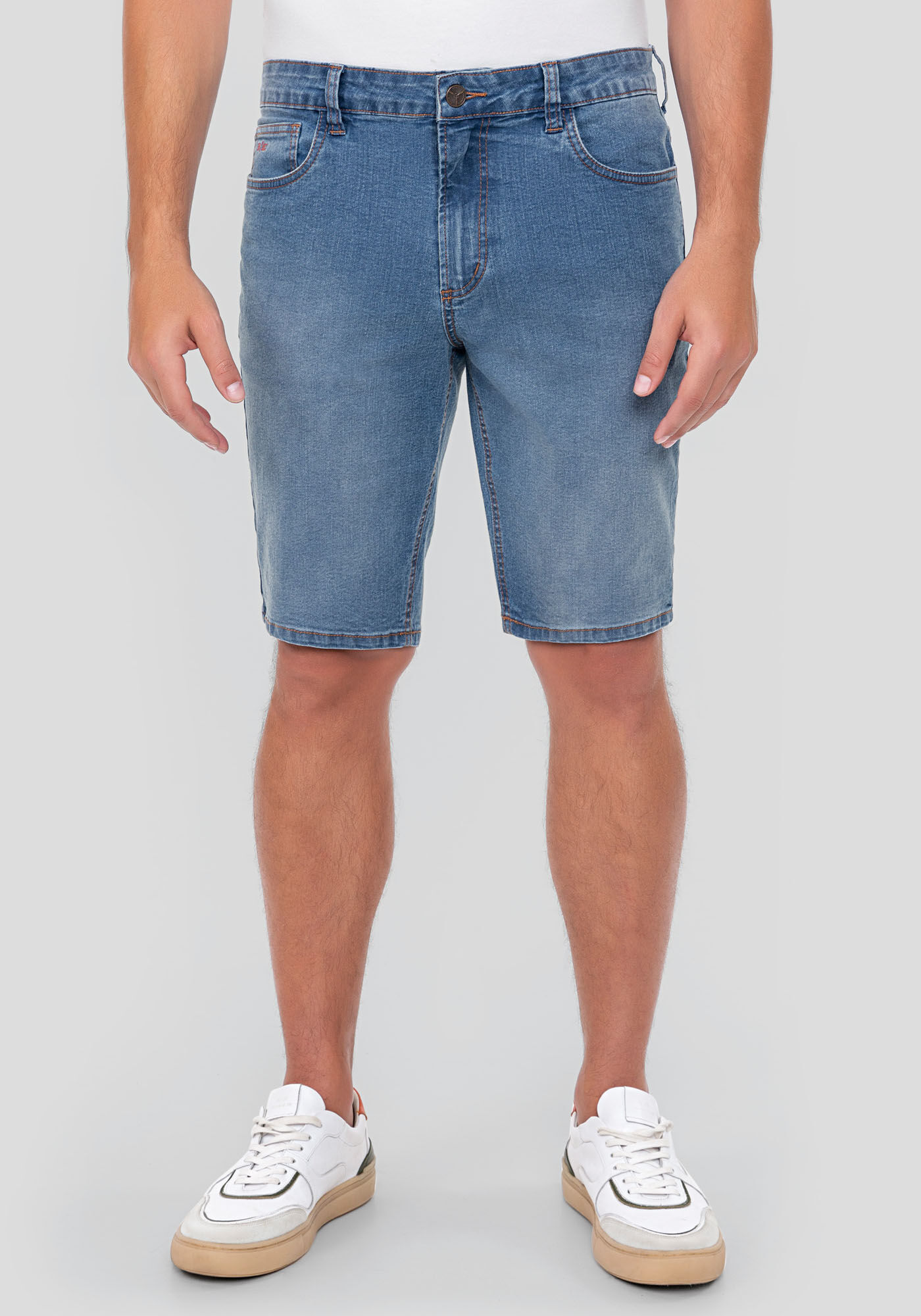 Bermuda best sale jeans elastano