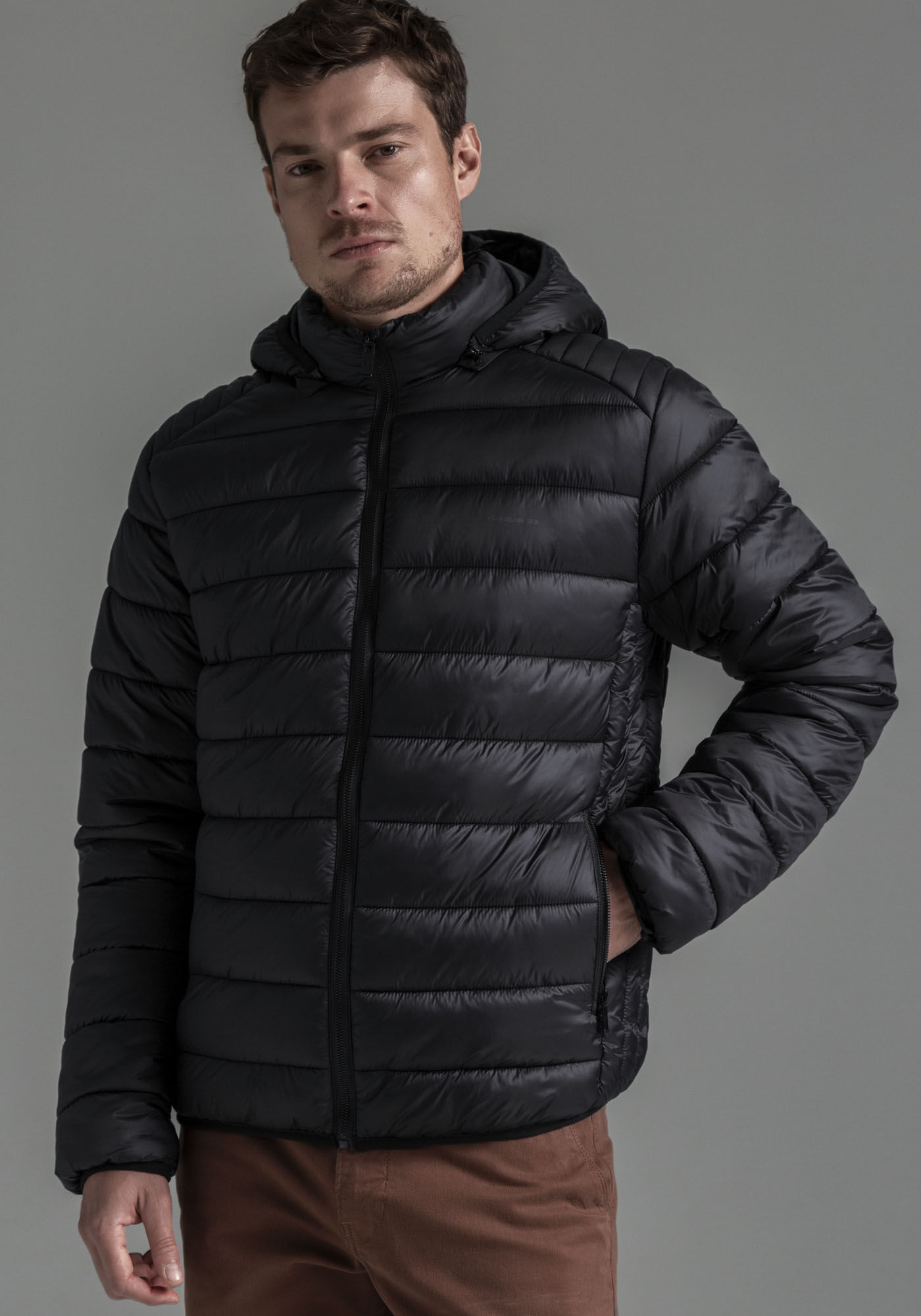 Jaqueta puffer ninety eight nylon masculina sales
