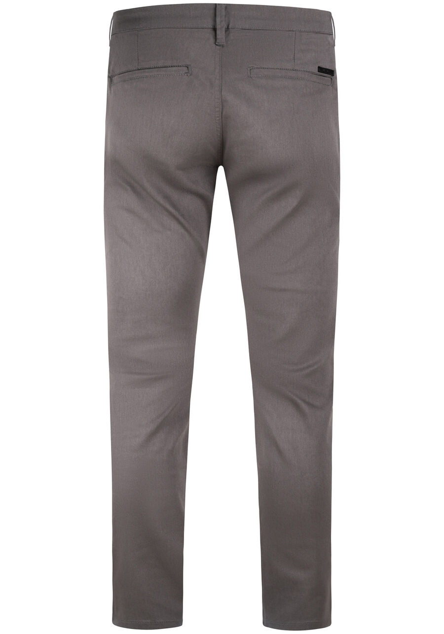 Calça Sarja Masculina Skinny Chino Não Desbota, CINZA NOTI. Calça Sarja Masculina Skinny Chino Não Desbota, CINZA NOTI, large.