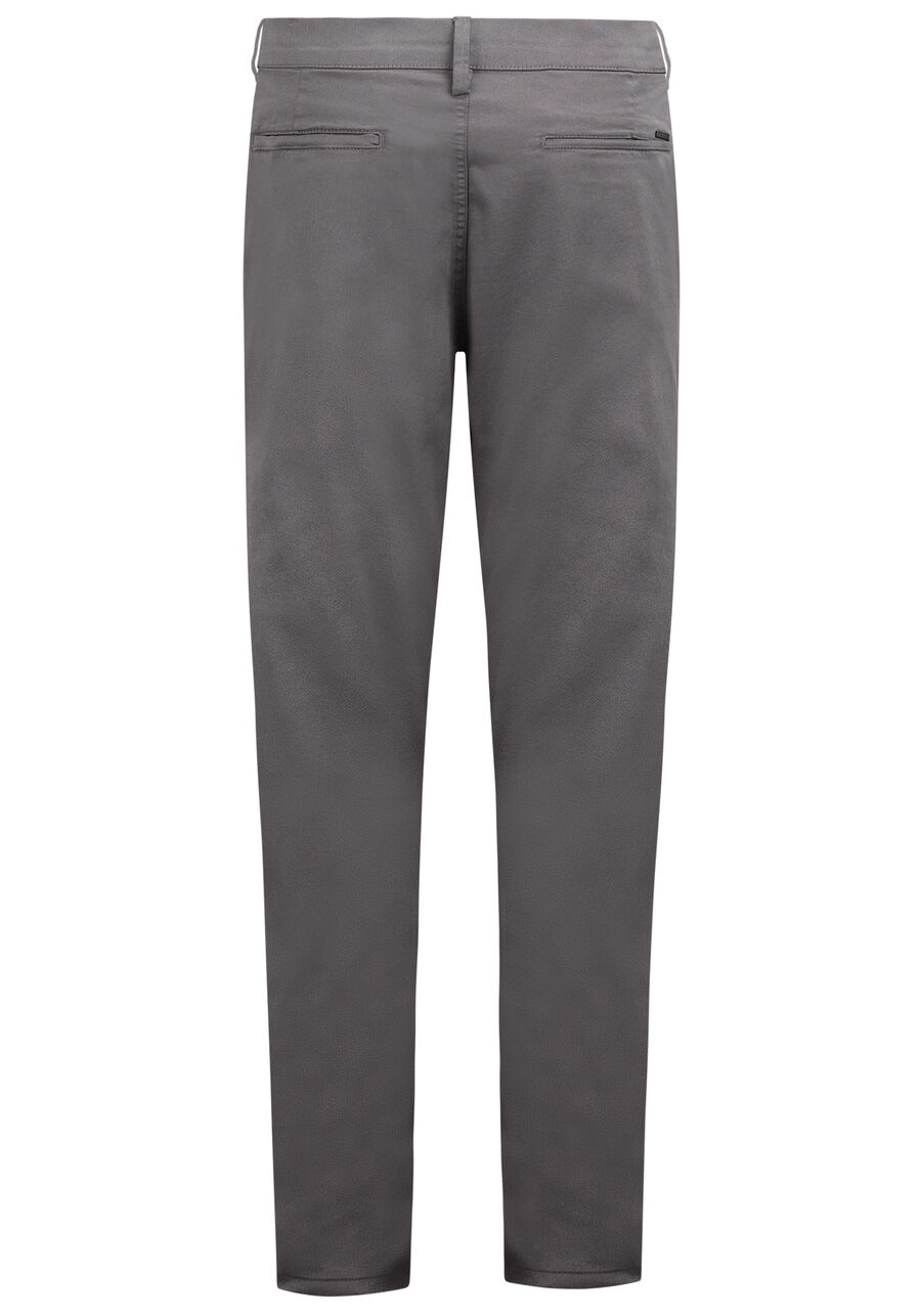 Calça Slim Turbofan Chino Em Sarja Amaciada, CINZA COUNTRY. Calça Slim Turbofan Chino Em Sarja Amaciada, CINZA COUNTRY, large.