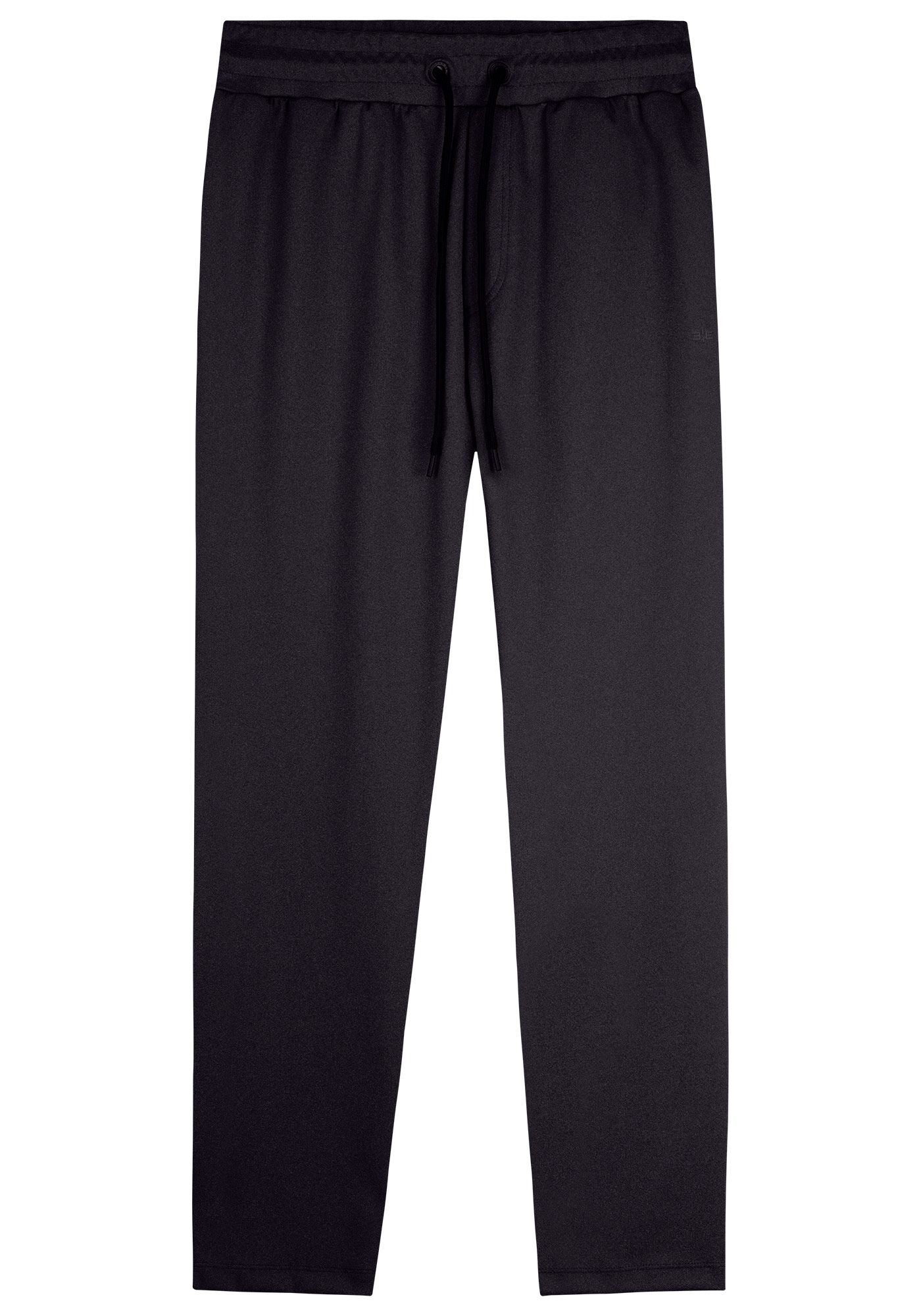 Cal&ccedil;a Masculina em Malha Poliamida com Cadar&ccedil;o, PRETO REATIVO, large.