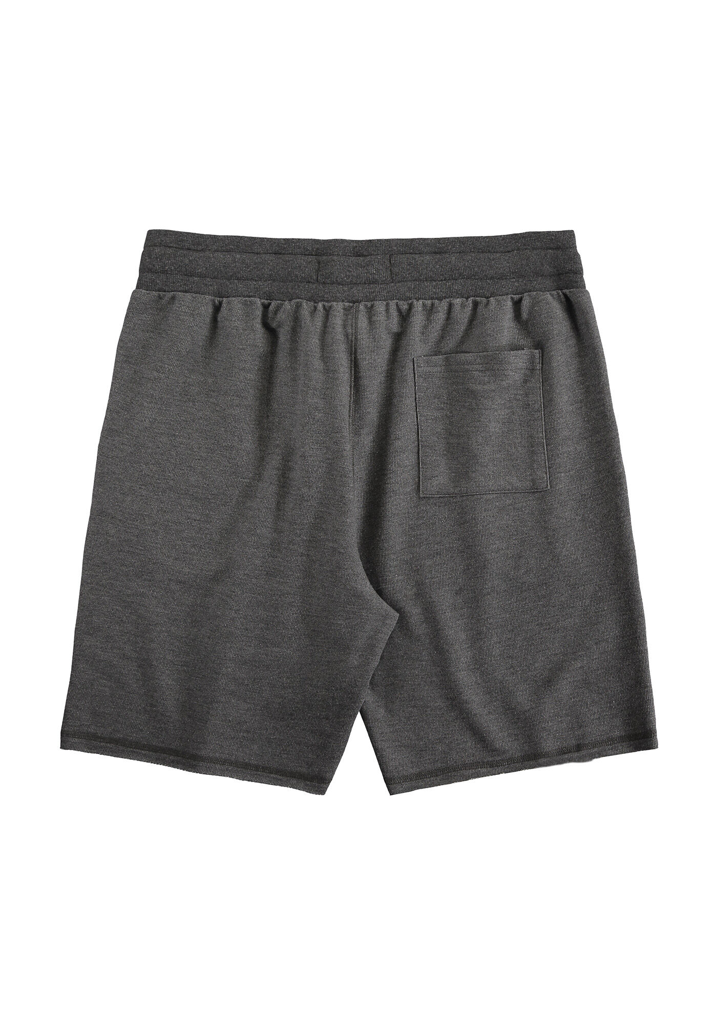 Bermuda em Moletom com bolso Big e Tall, MESCLA ESCURO, large.