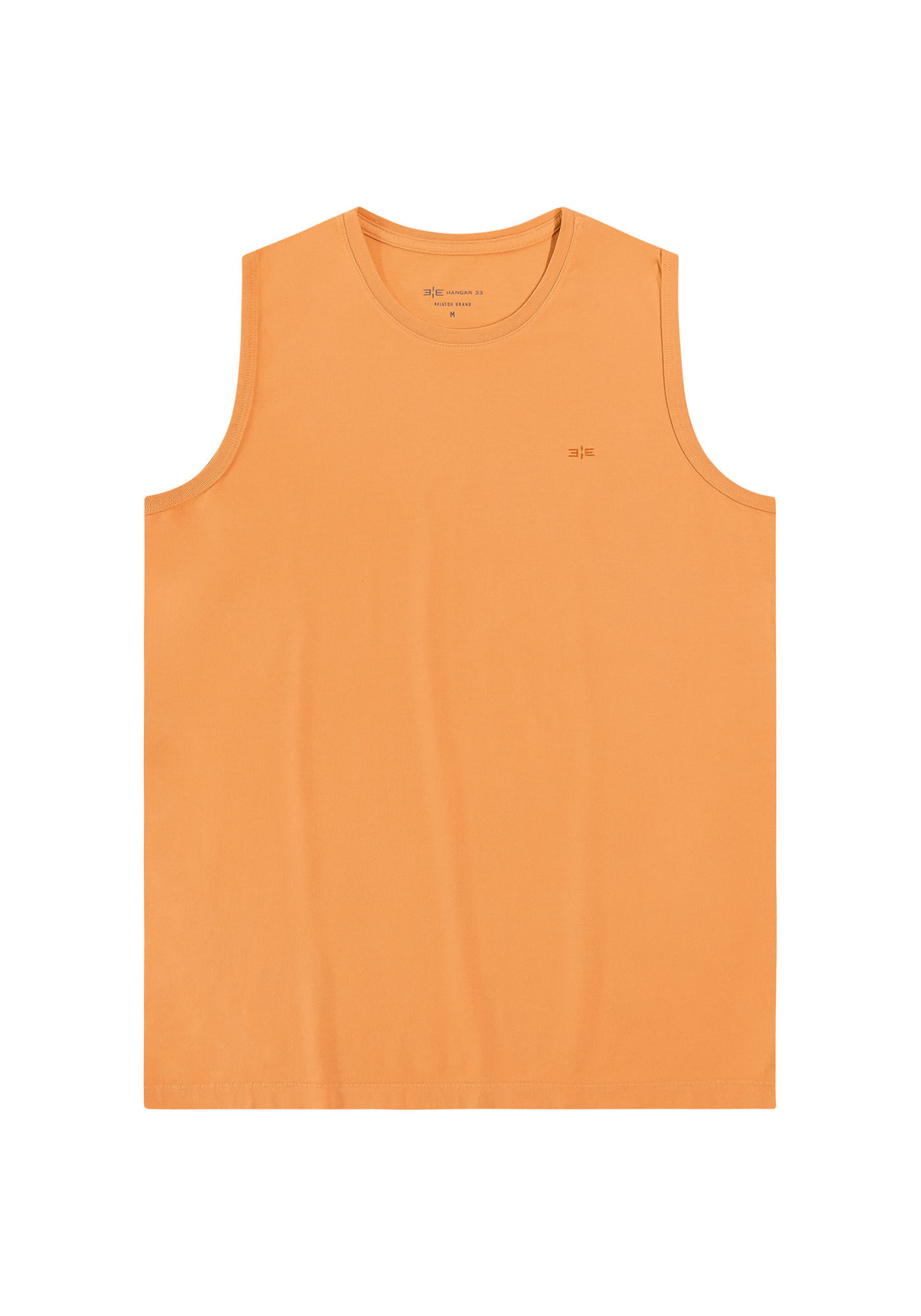 Regata Masculina em Malha B&aacute;sica, SALMAO CITY, large.