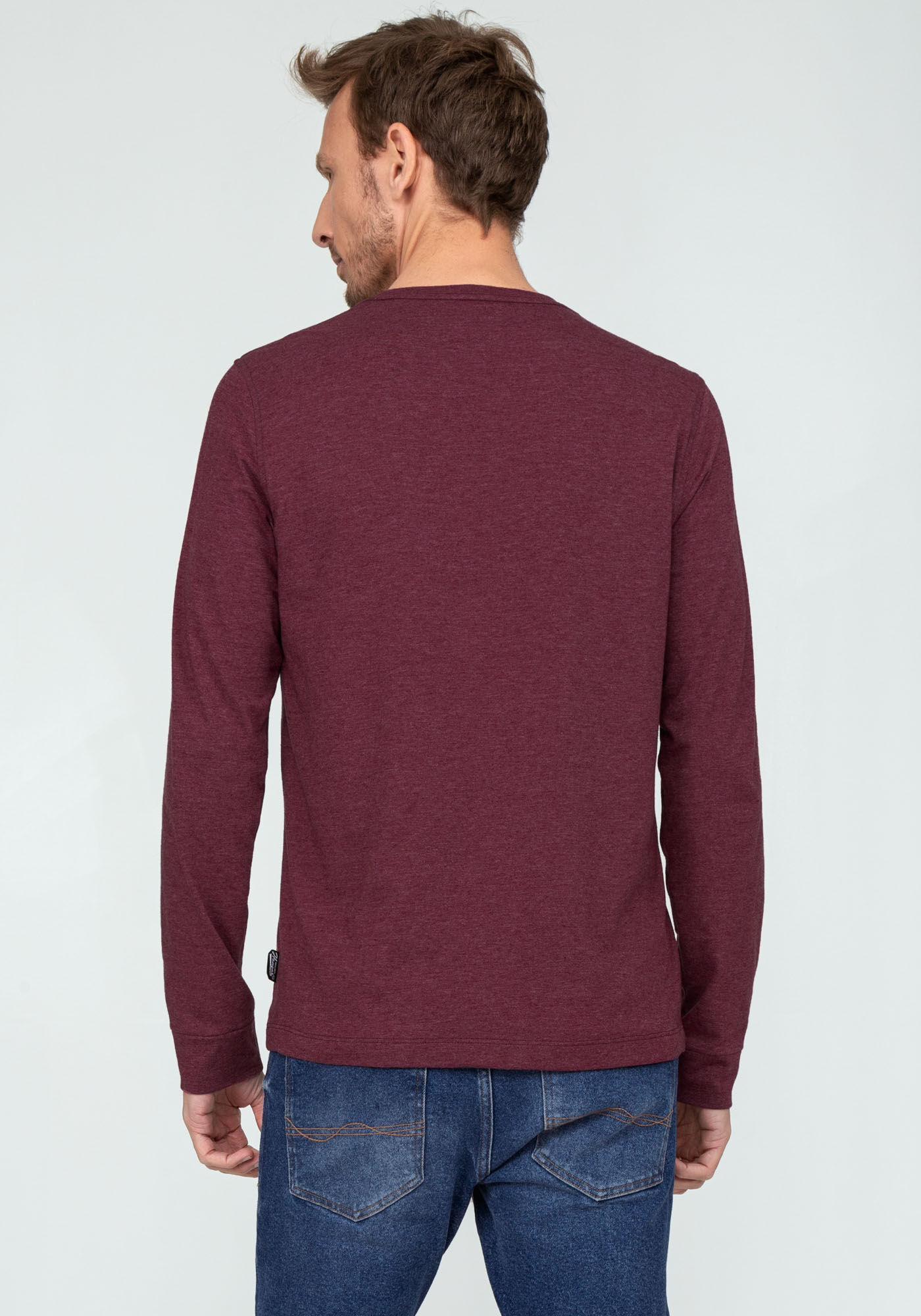 Camiseta Manga Longa Estampada Tal Pai Tal Filho, BORDO WITCH, large.