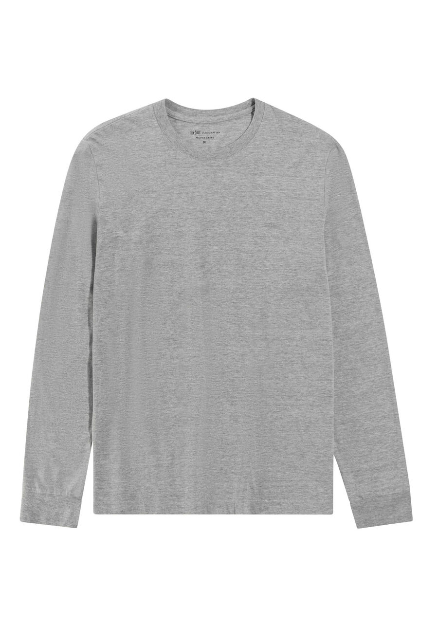 Camiseta Manga Longa Masculina Tal Pai Tal Filho, MESCLA MEDIO. Camiseta Manga Longa Masculina Tal Pai Tal Filho, MESCLA MEDIO, large.