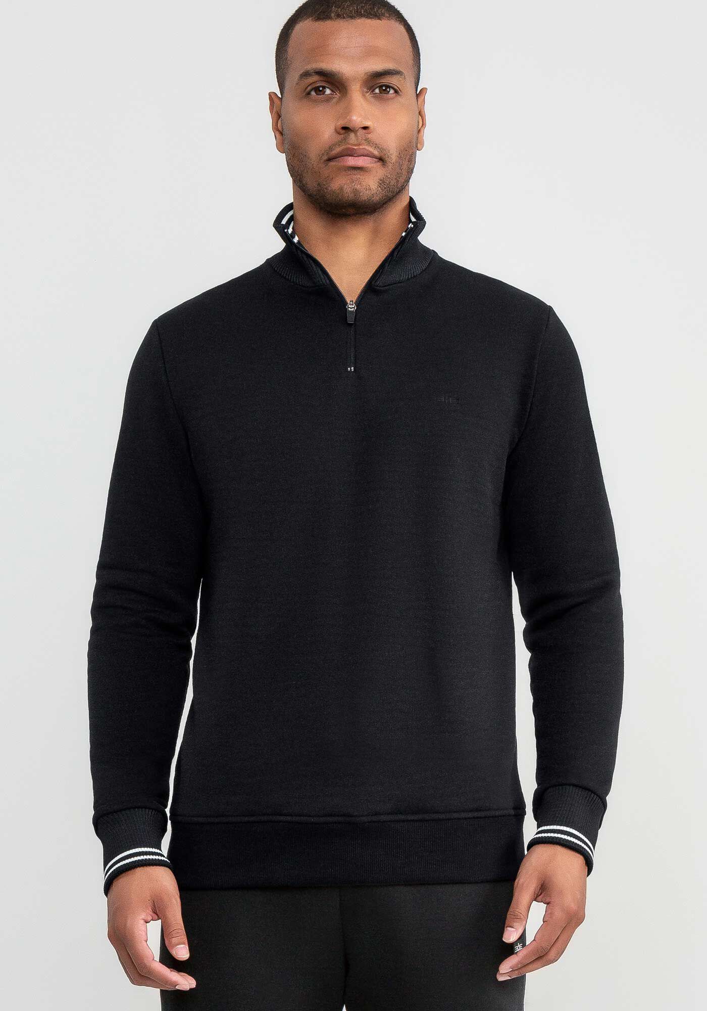 Sueter gola clearance alta masculino preto