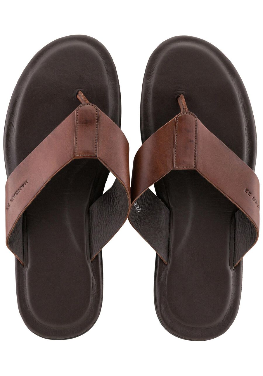 Chinelo Masculino Casual Marrom, MARROM. Chinelo Masculino Casual Marrom, MARROM, large.