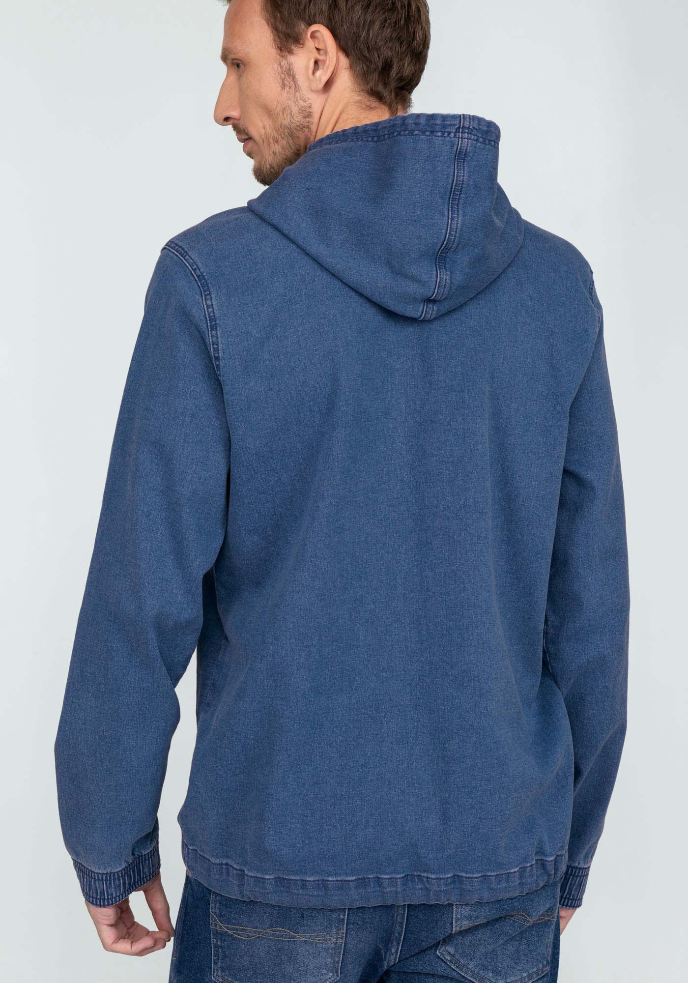 Blusao jeans shop