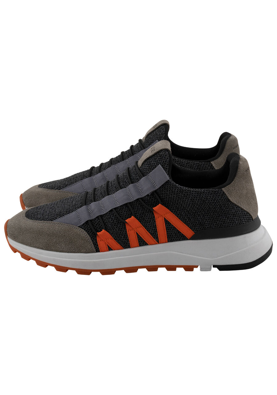 Tênis casual masculino com detalhes, CINZA NIGHTCALL. Tênis casual masculino com detalhes, CINZA NIGHTCALL, large.