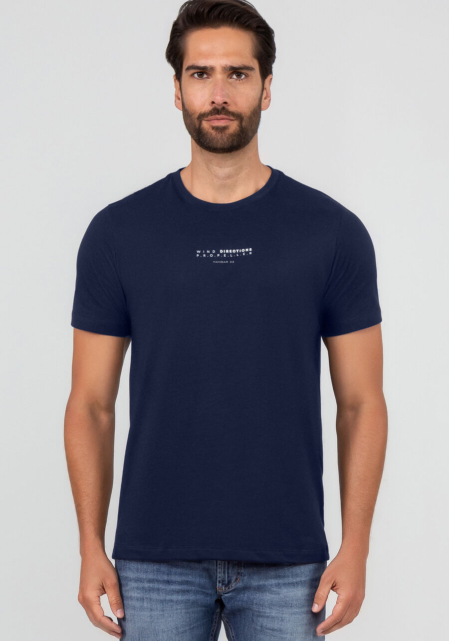 Camisa Masculina em Malha Pima com Manga Curta, MARINHO ACTION. Camisa Masculina em Malha Pima com Manga Curta, MARINHO ACTION, large.