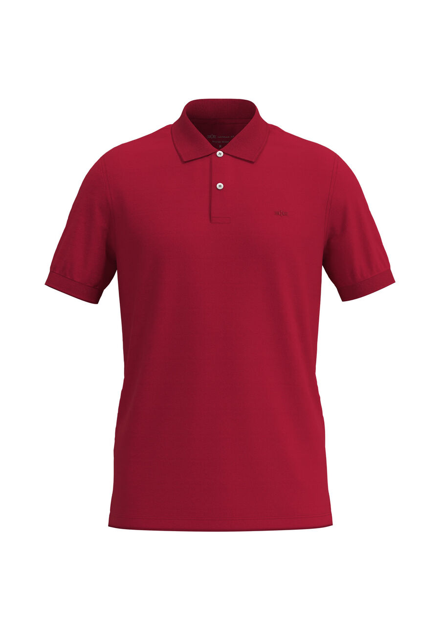 Camisa Polo De Mangas Curtas Colors Em Malha Mercerizada, VERMELHO NATTY. Camisa Polo De Mangas Curtas Colors Em Malha Mercerizada, VERMELHO NATTY, large.