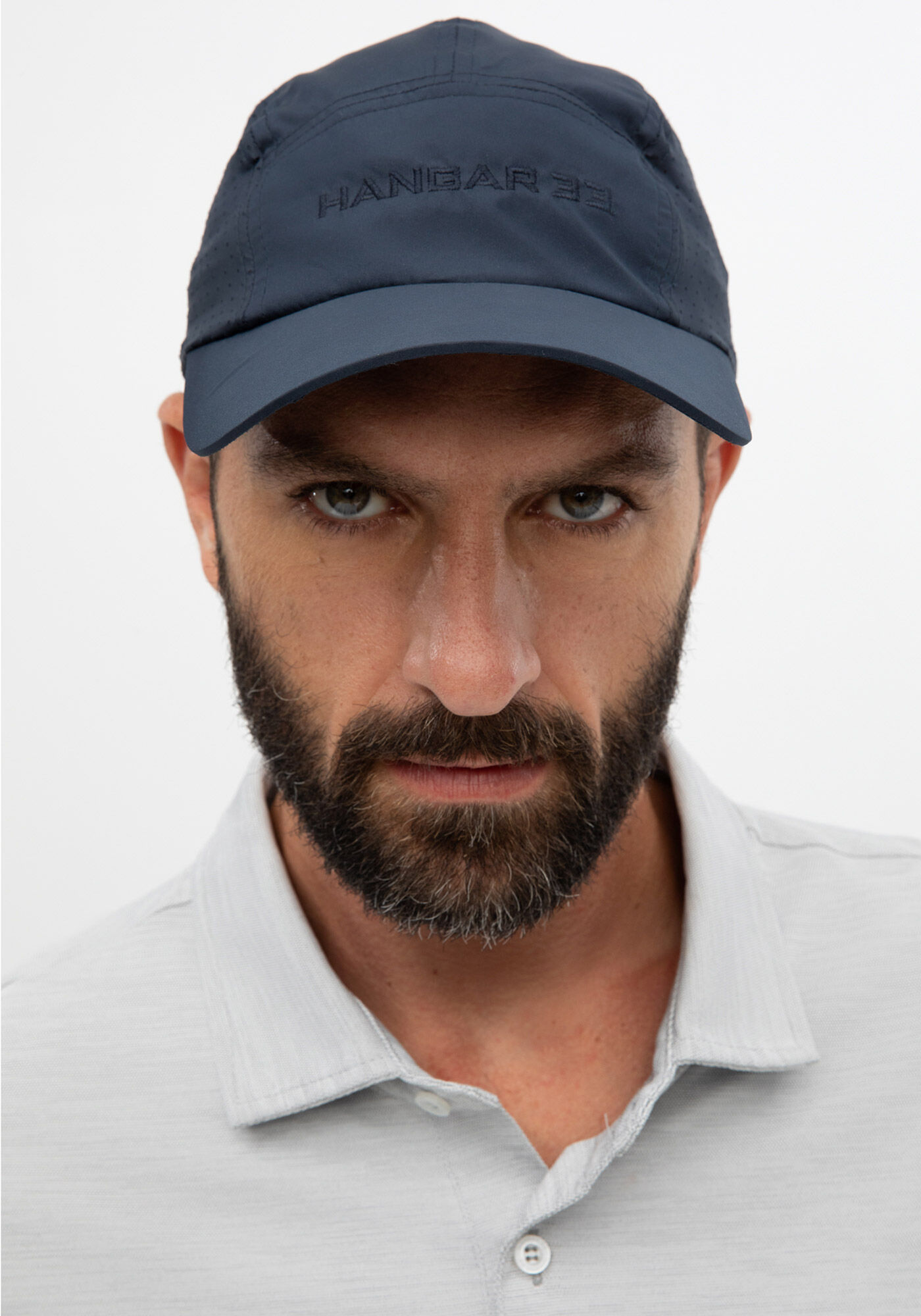 Bon&eacute; Masculino De Aba Curva, MARINHO, large.