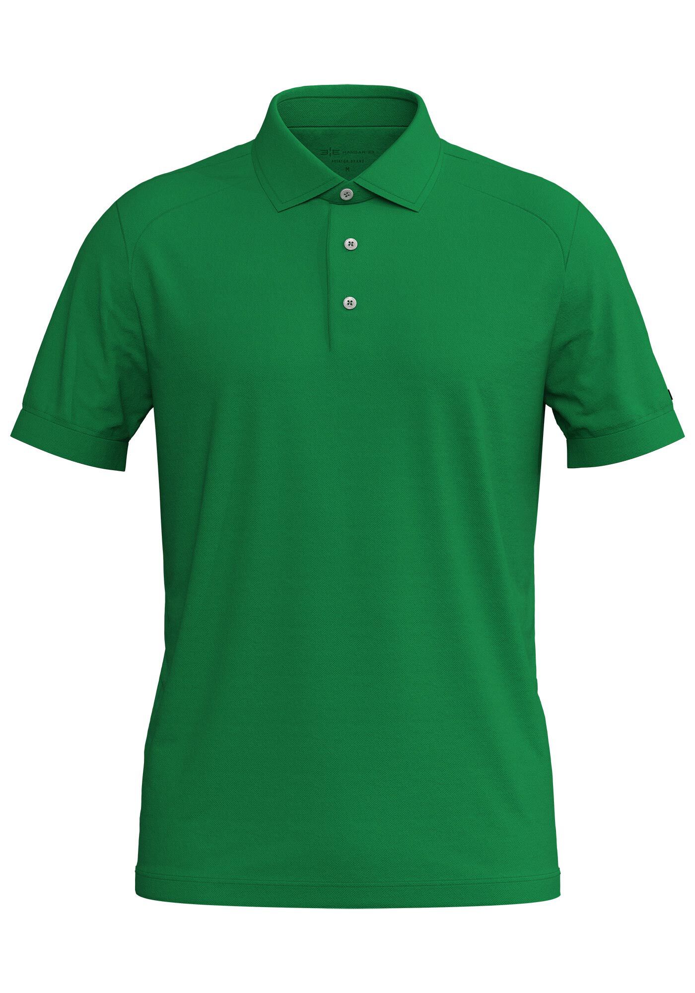 Camisa Polo Masculina em Malha Piquet, VERDE ALBERCA, large.